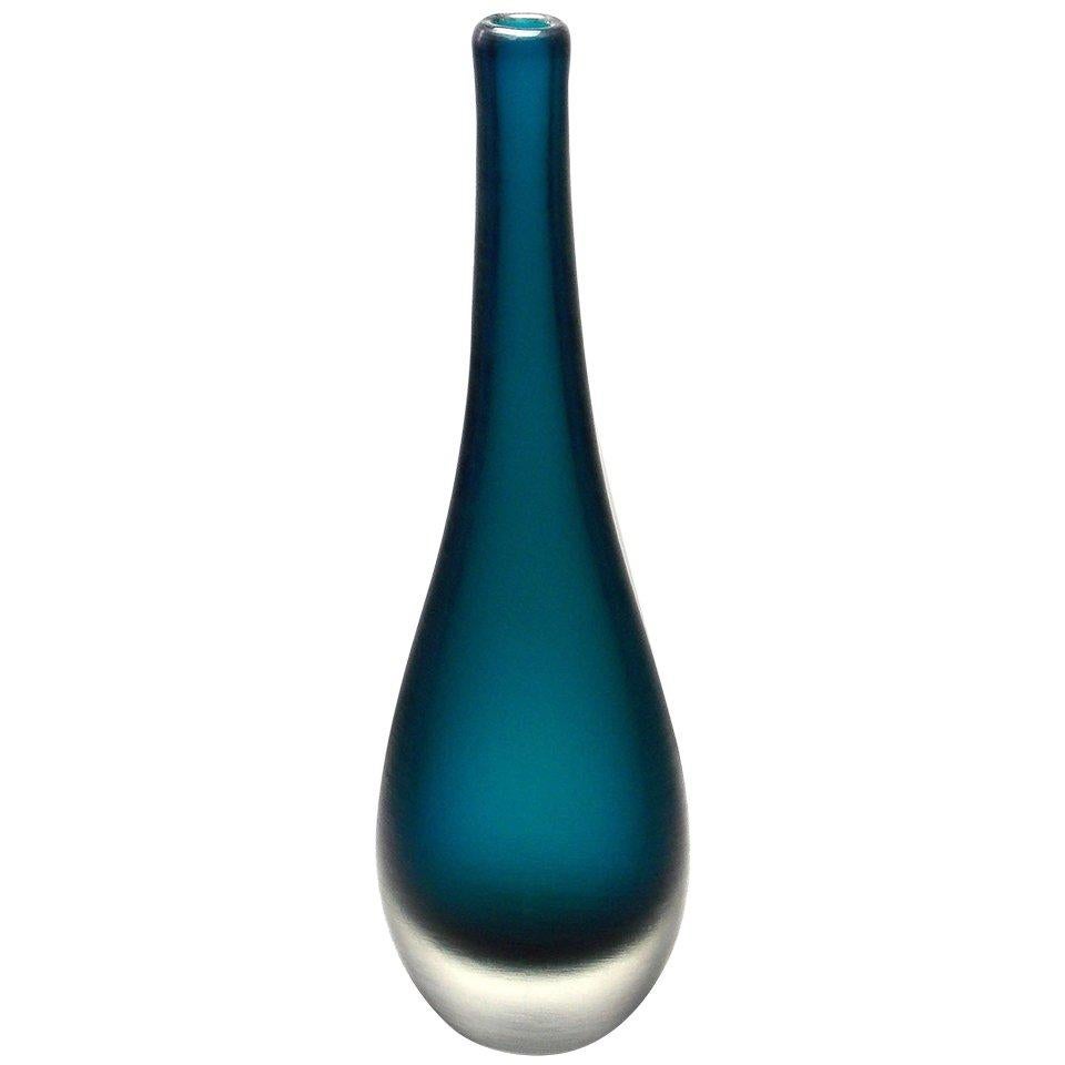 Paolo Venini Inciso Vase For Sale