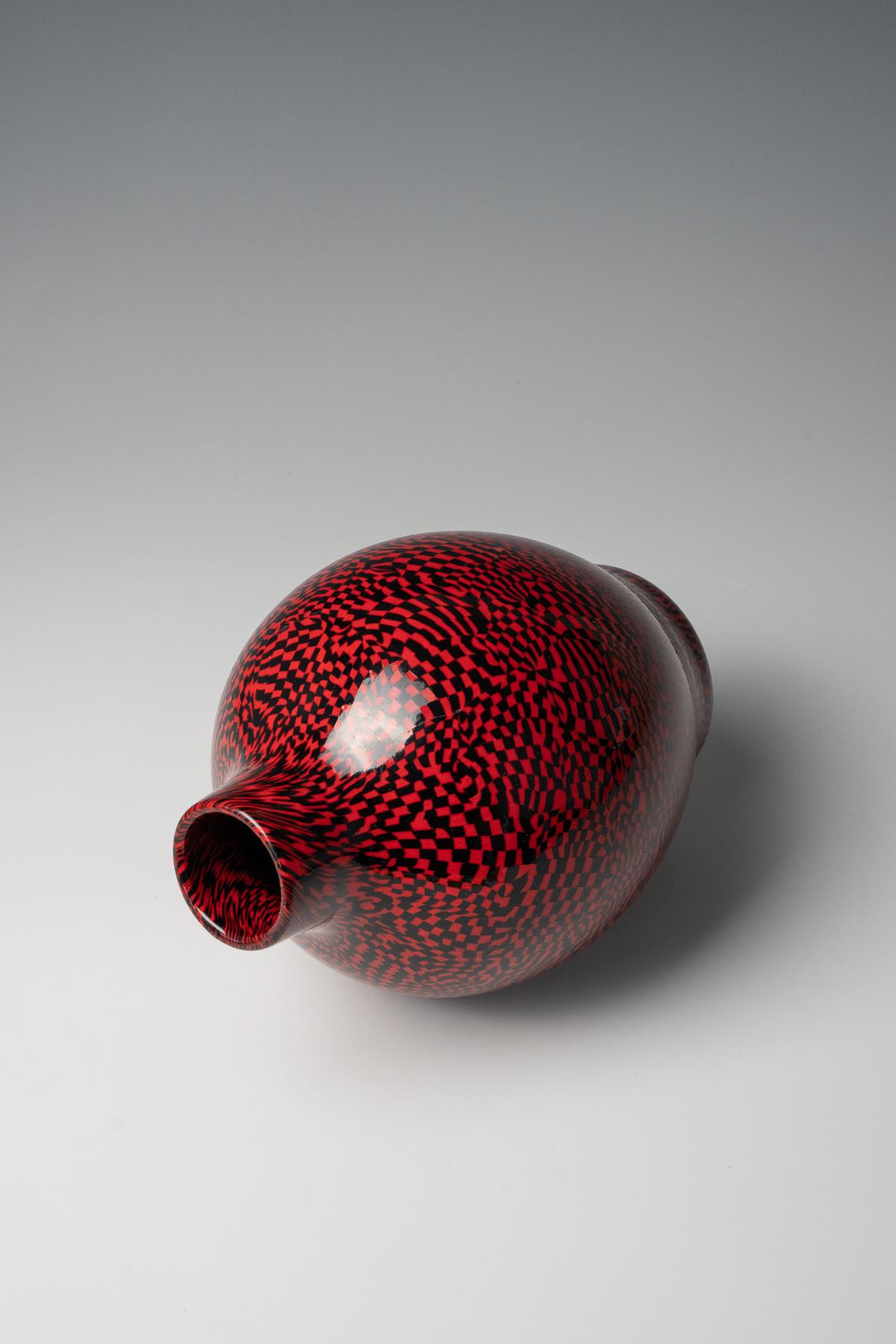 Hand-Crafted Paolo Venini, vase from 'Dama' series, ca. 1950 For Sale
