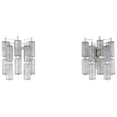 Paolo Venini Appliques Venini Verre Murano PAIR , Italie 1960