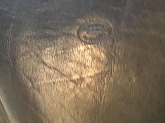 Paolo Vigano ‘ “Tripolina” Wood Iron Skin 1950 Italy