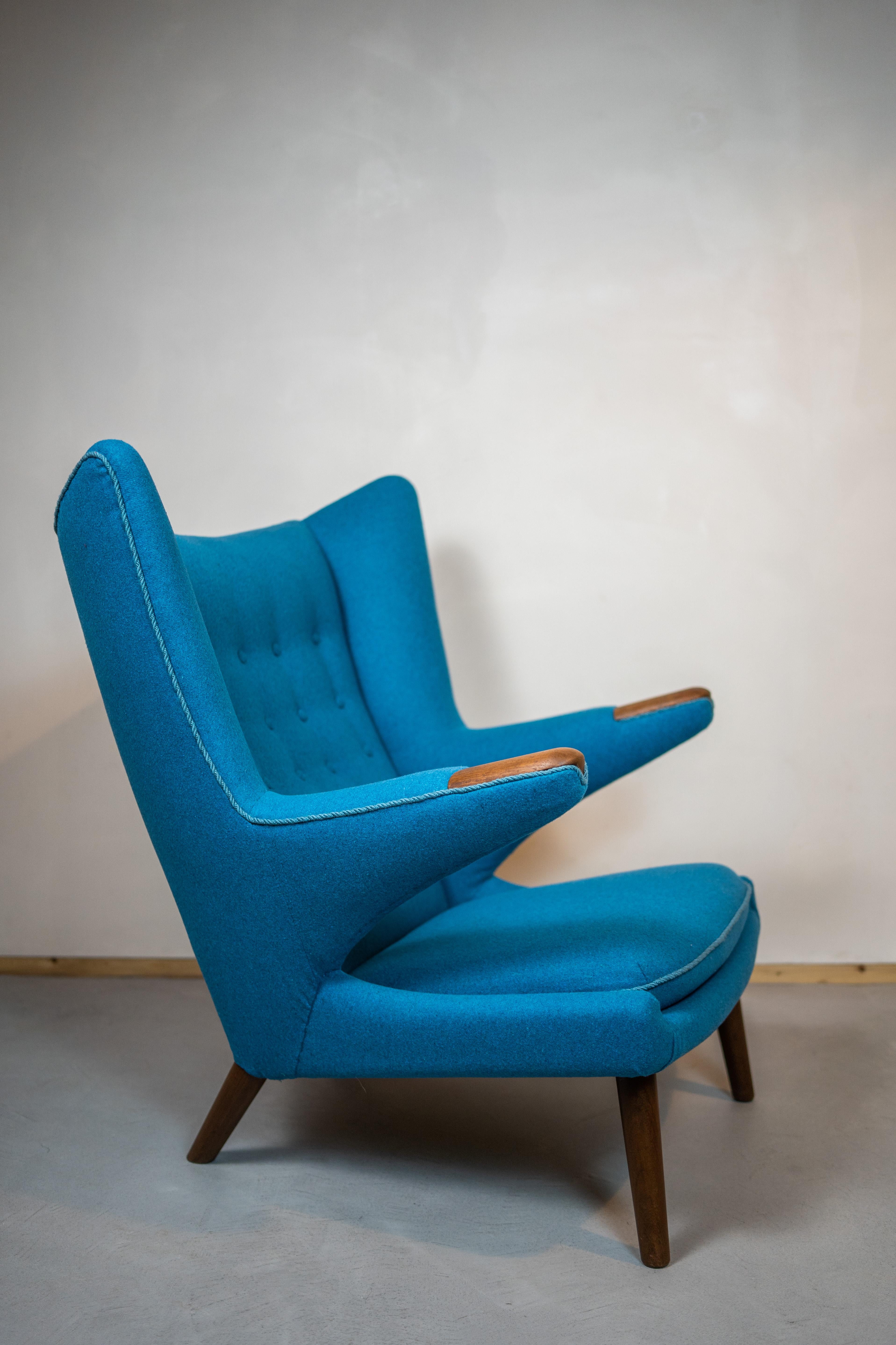 Mid-Century Modern Papa Bear Chair by Hans J. Wegner for PP Mobler For Sale