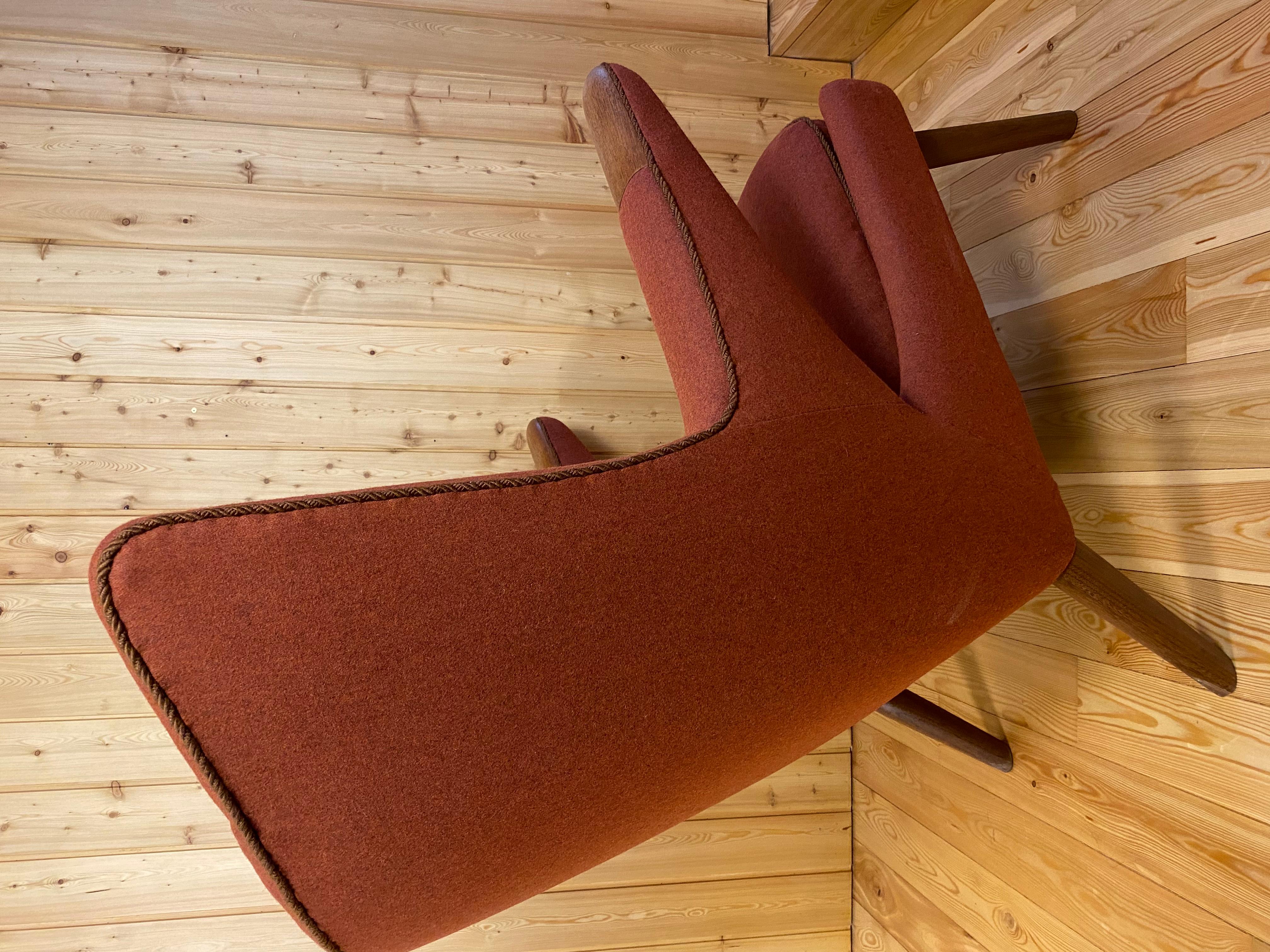 Mid-Century Modern Papa Bear Chair by Hans J. Wegner For Sale