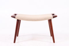 Papa Bear Stool in Teak by Hans J. Wegner, 1960s