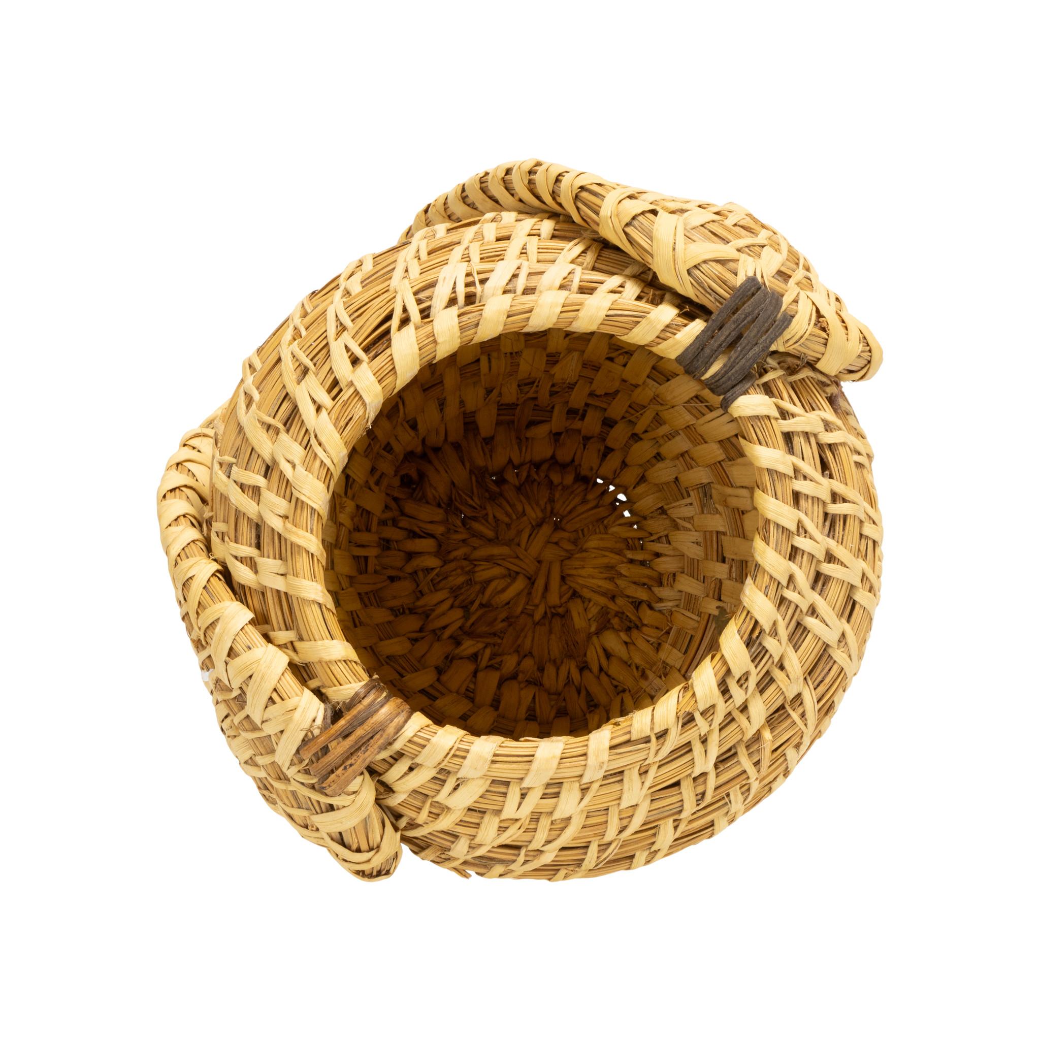 Papago Korbwaren Eule (Indigene Kunst (Nord-/Südamerika)) im Angebot