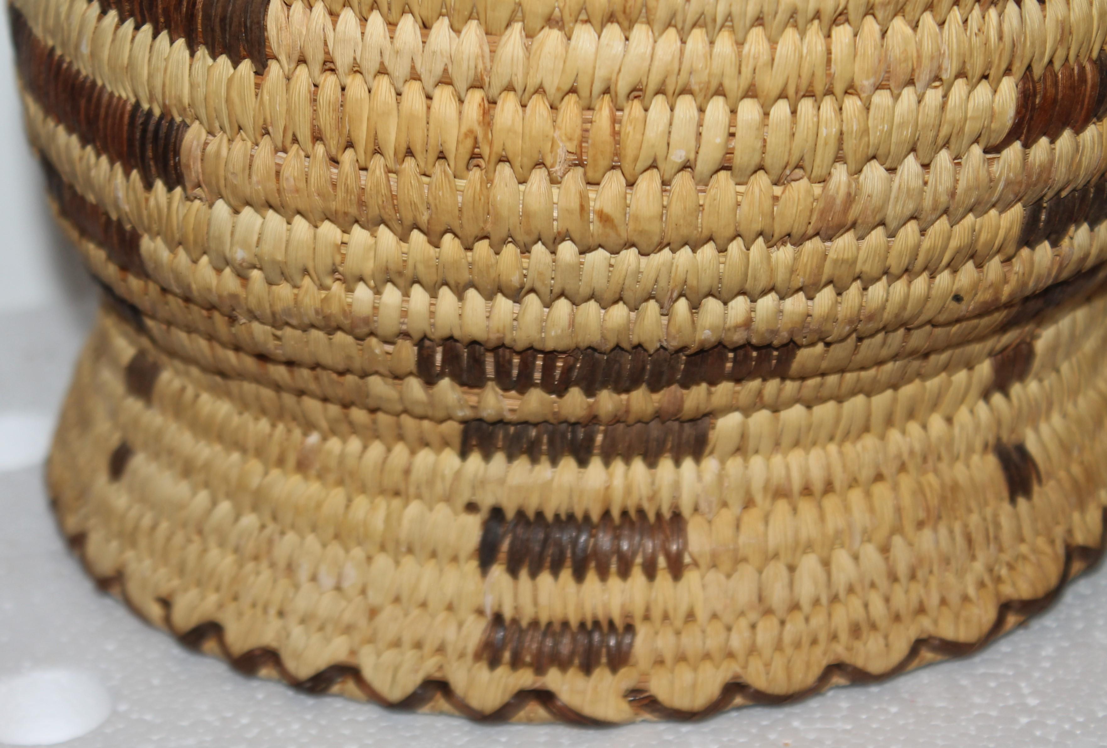 Papago Indian Baskets, Collection 3 For Sale 4