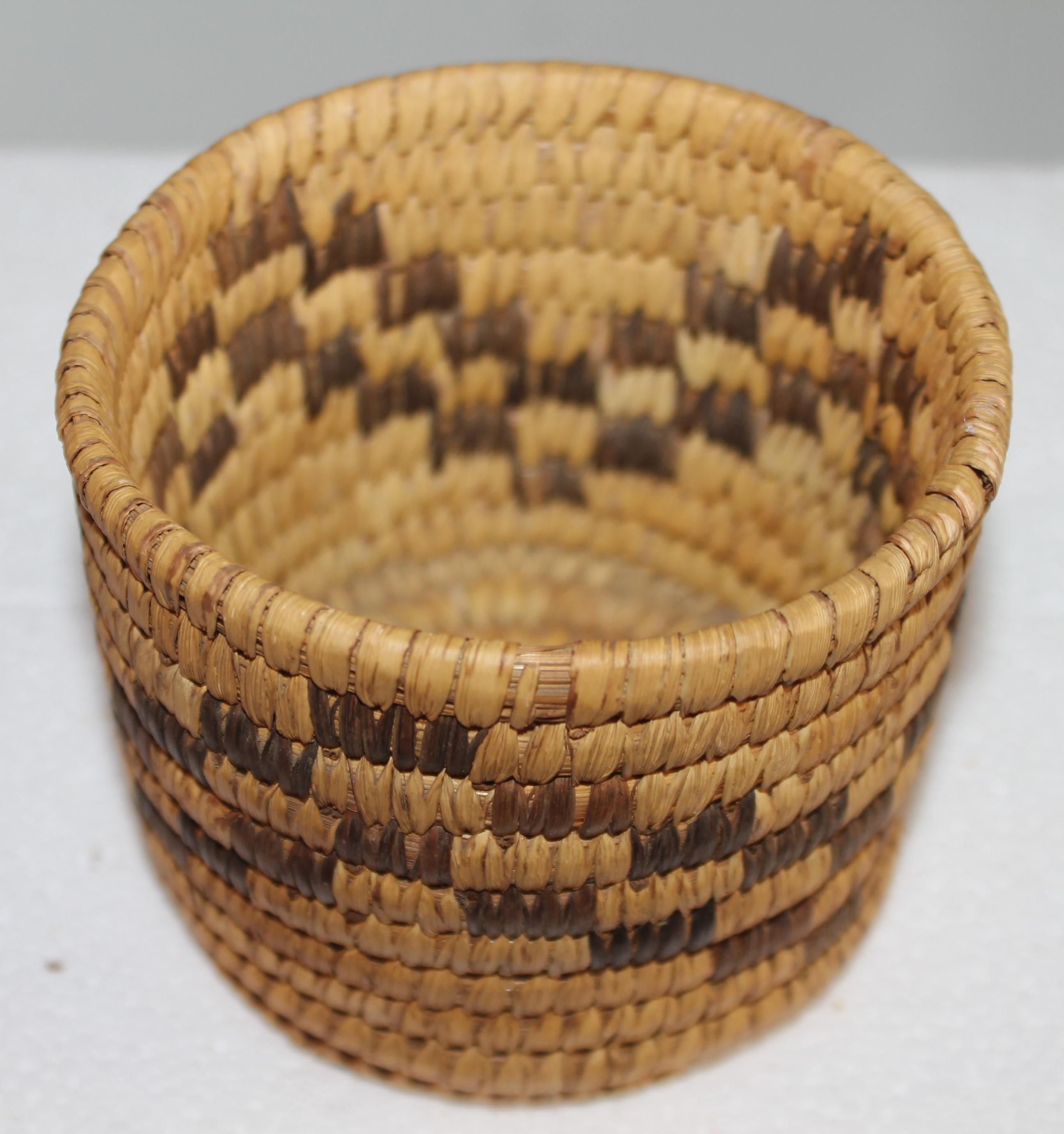 Papago Indian Baskets, Collection 3 For Sale 6