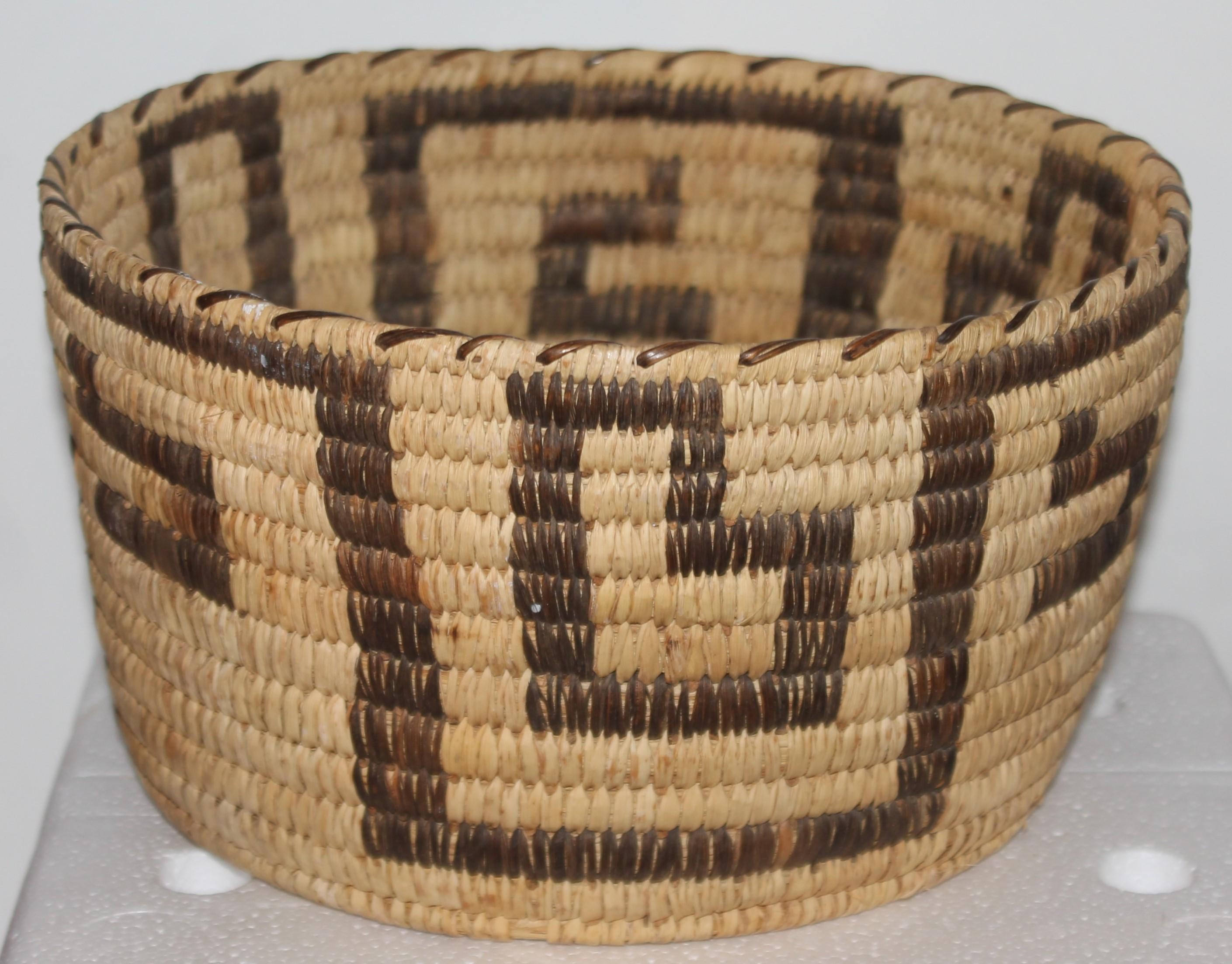 antique indian basket identification