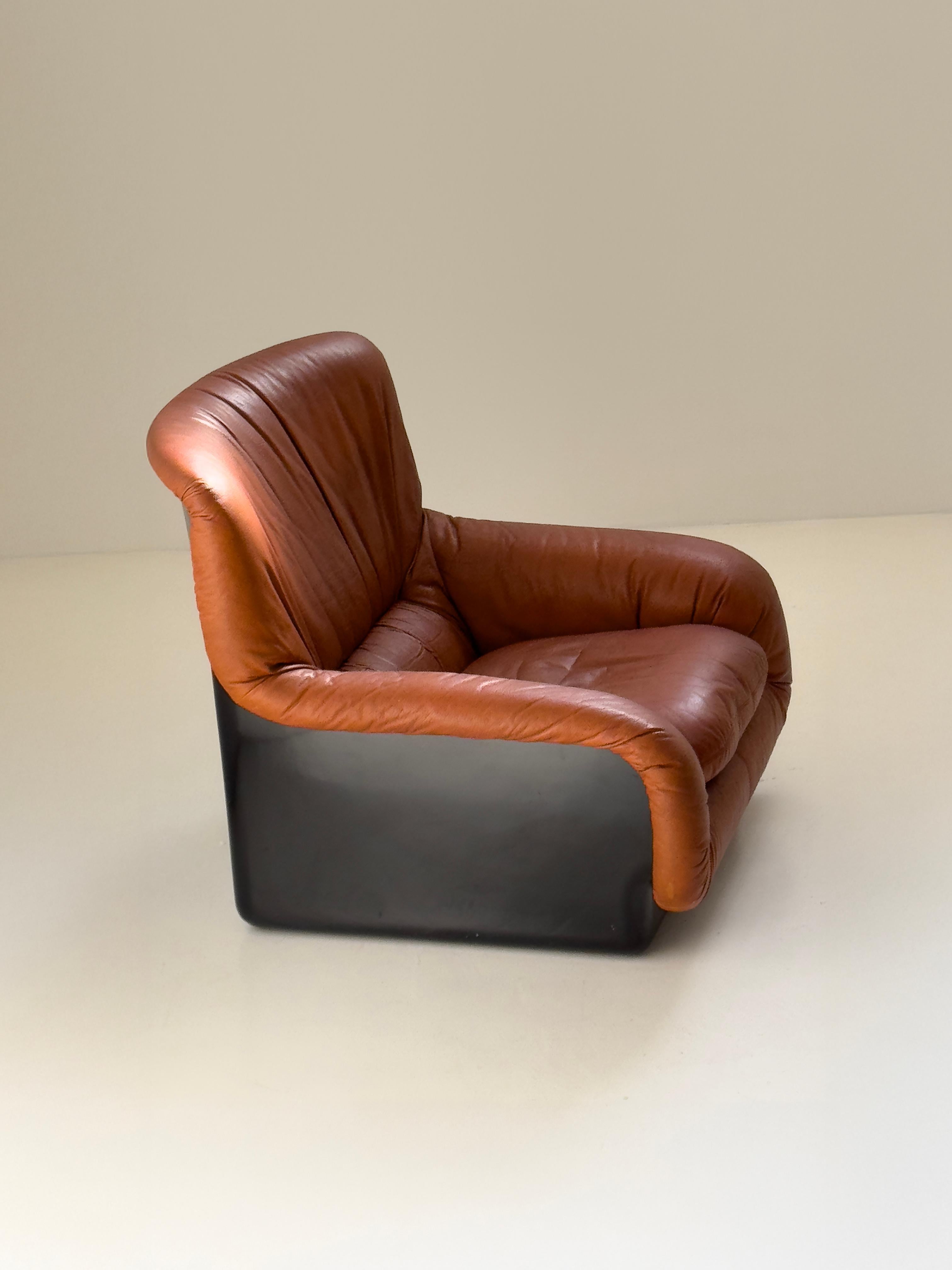 Papaia-Loungesessel von Ammannati & Vitelli für Rossi di Albizzate, Italien 1970er Jahre im Angebot 13