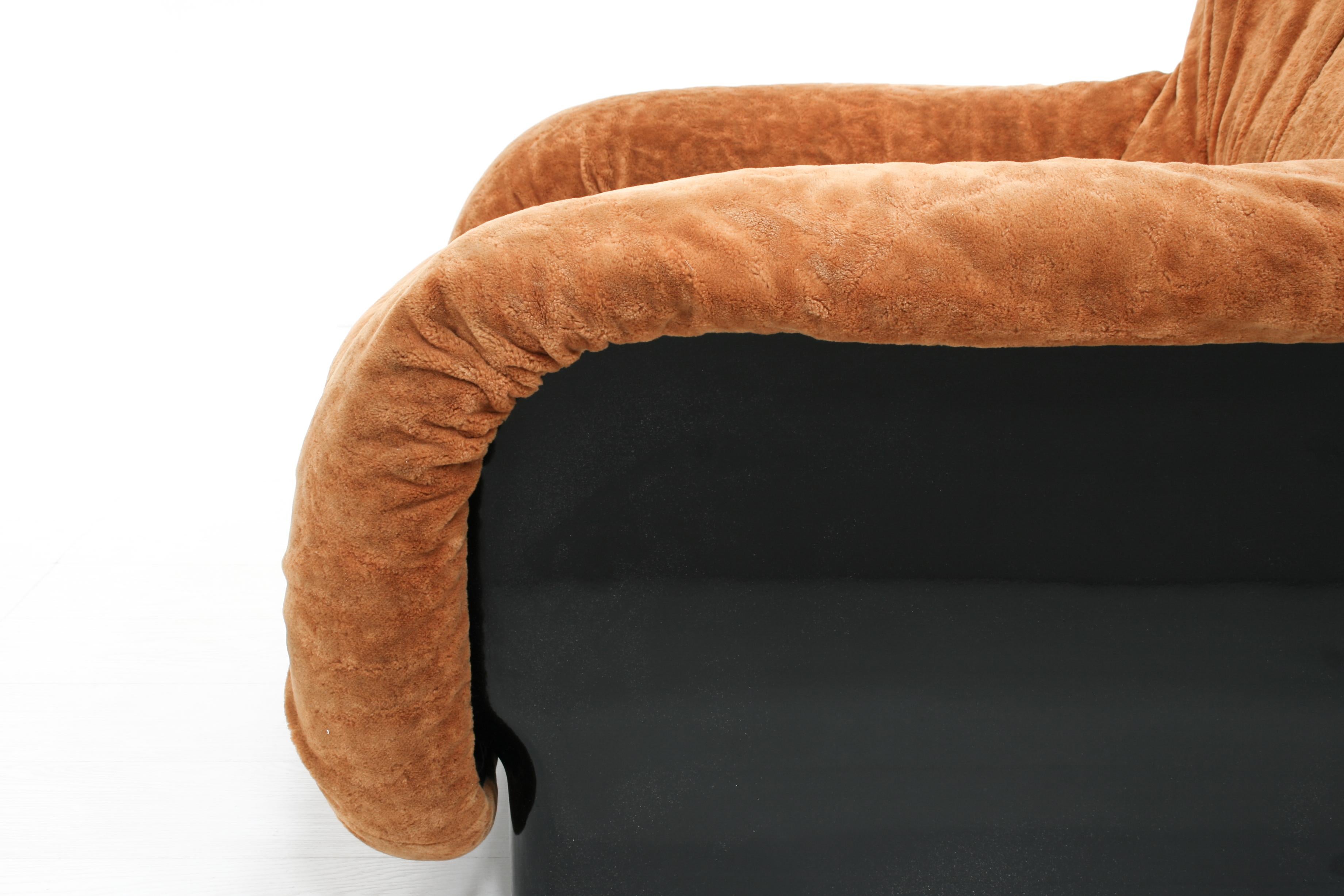 Fabric Papaia Lounge Chairs and Ottoman by Ammannati & Vitelli for Rossi di Albizzate