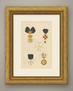 Stato Pontificio, Croci Bianche e Onorificenze Pontificie, Tavola XXIX, 1844