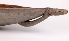 Papau New Guinea Carved Wood Feast Bowl