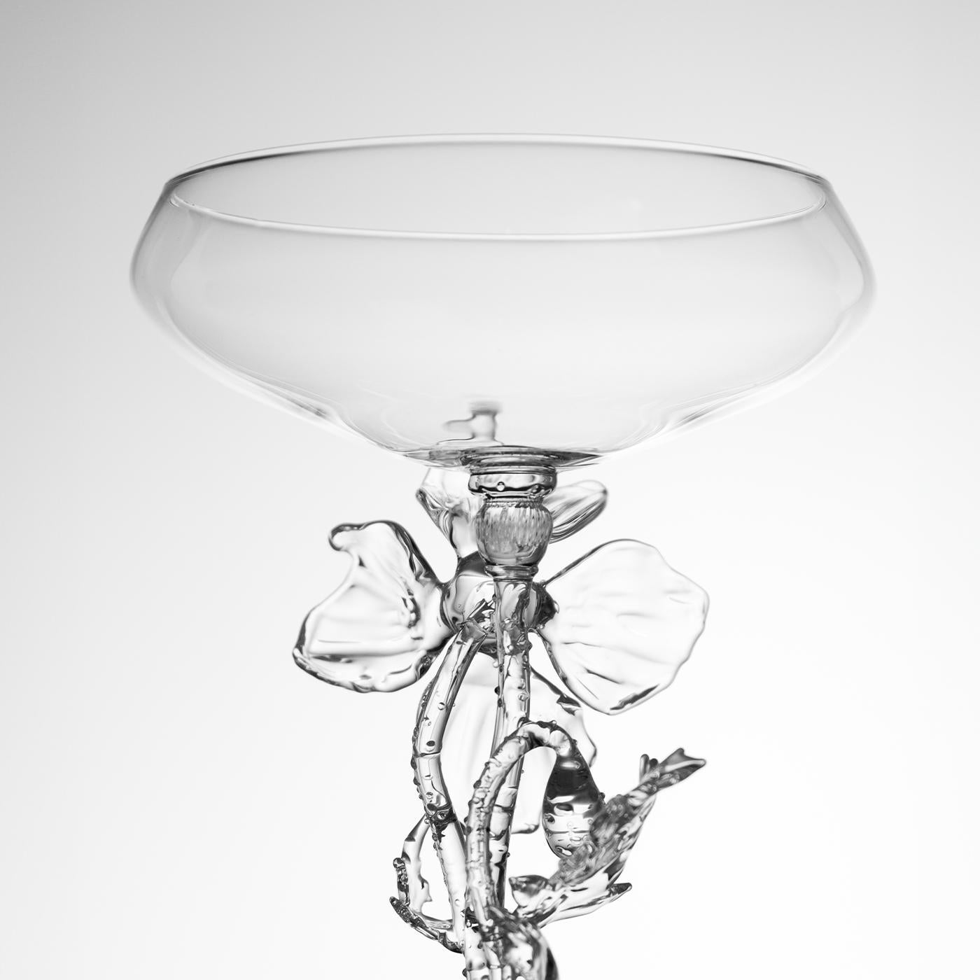 XXIe siècle et contemporain Verre à cocktail Papaver Rhoeas en vente