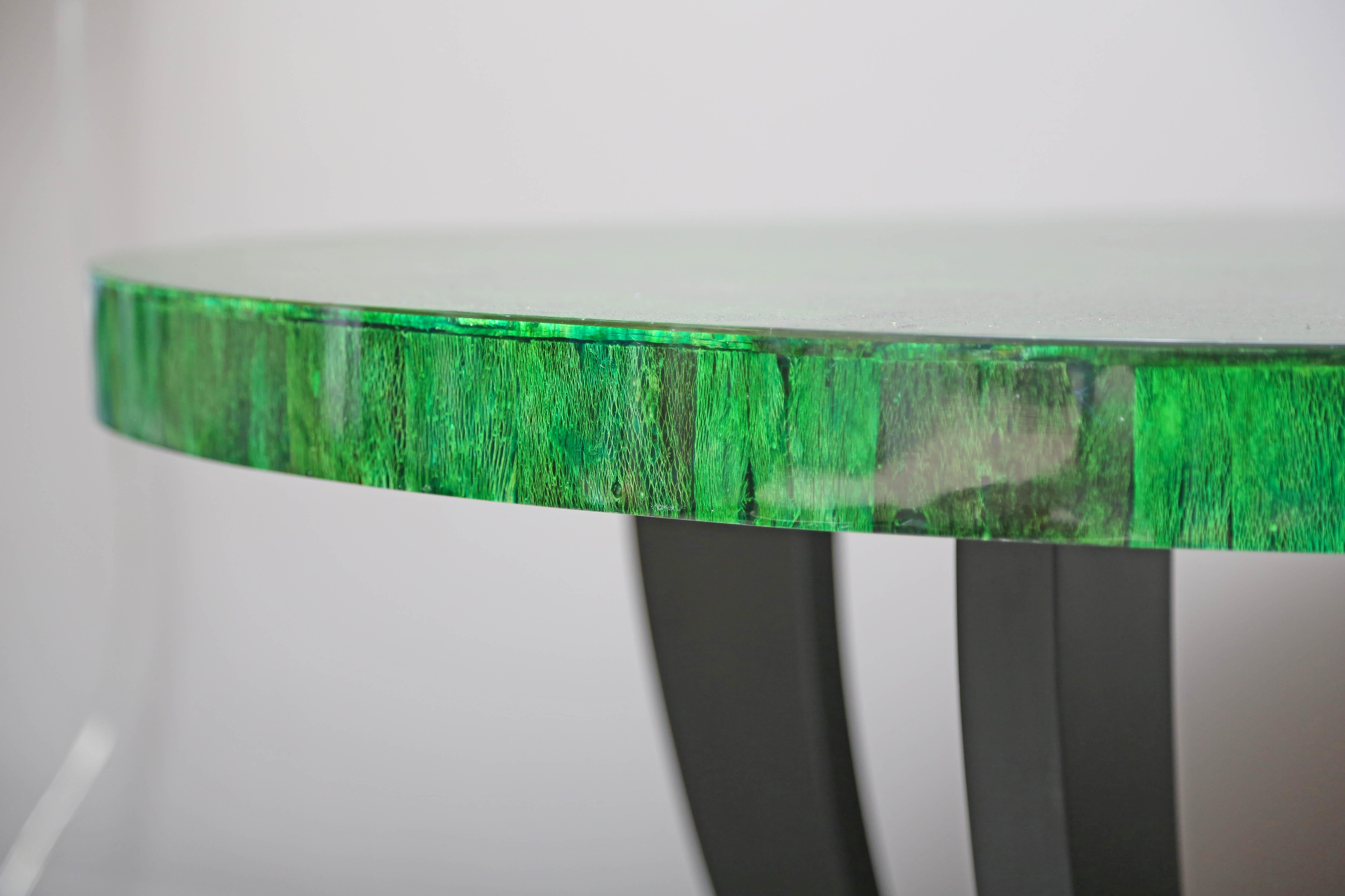 Contemporary Papaya Dining or Center Table by Serge de Troyer, Belgium, 2018