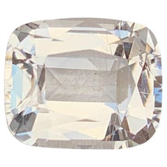 Papaya Whip Morganite Gemstone Natural Cushion Cut