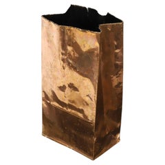 Vintage "Paper Bag" by California Bronze