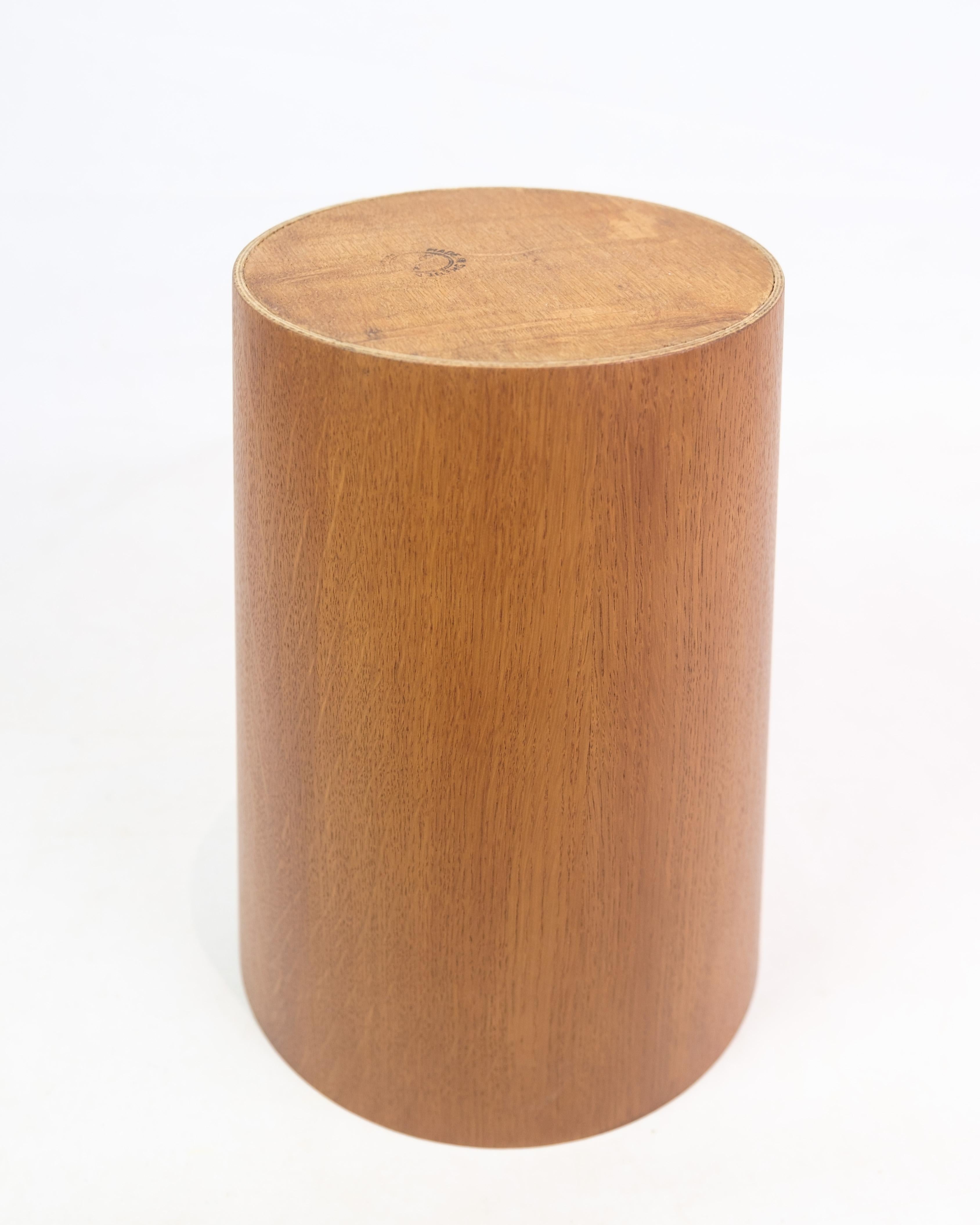 Mid-20th Century   Paper basket In Teakwood, Designed By Servex, Made in Sweden From 1960s For Sale