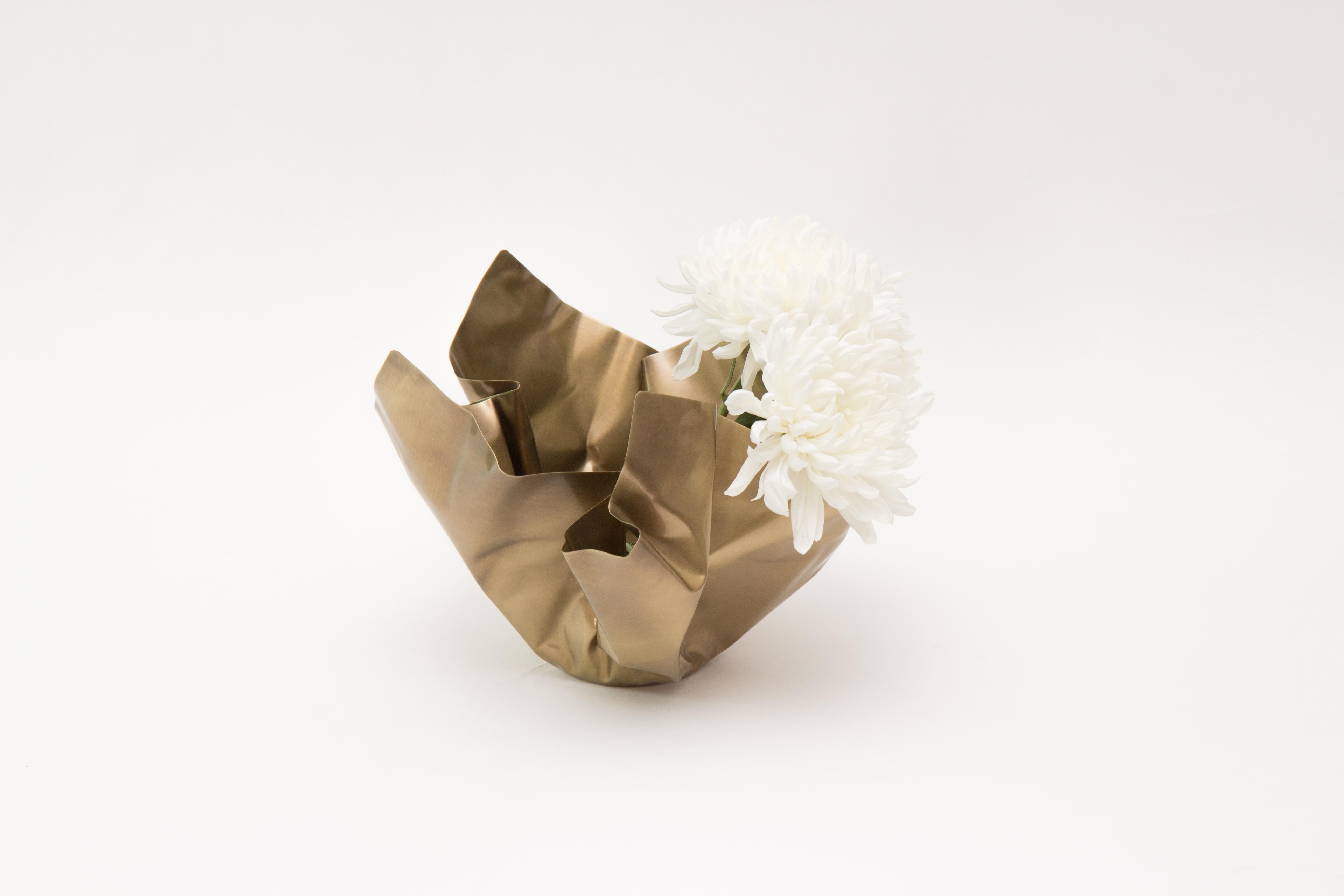 Altro Paper Brass Bowl II di Gentner Design in vendita