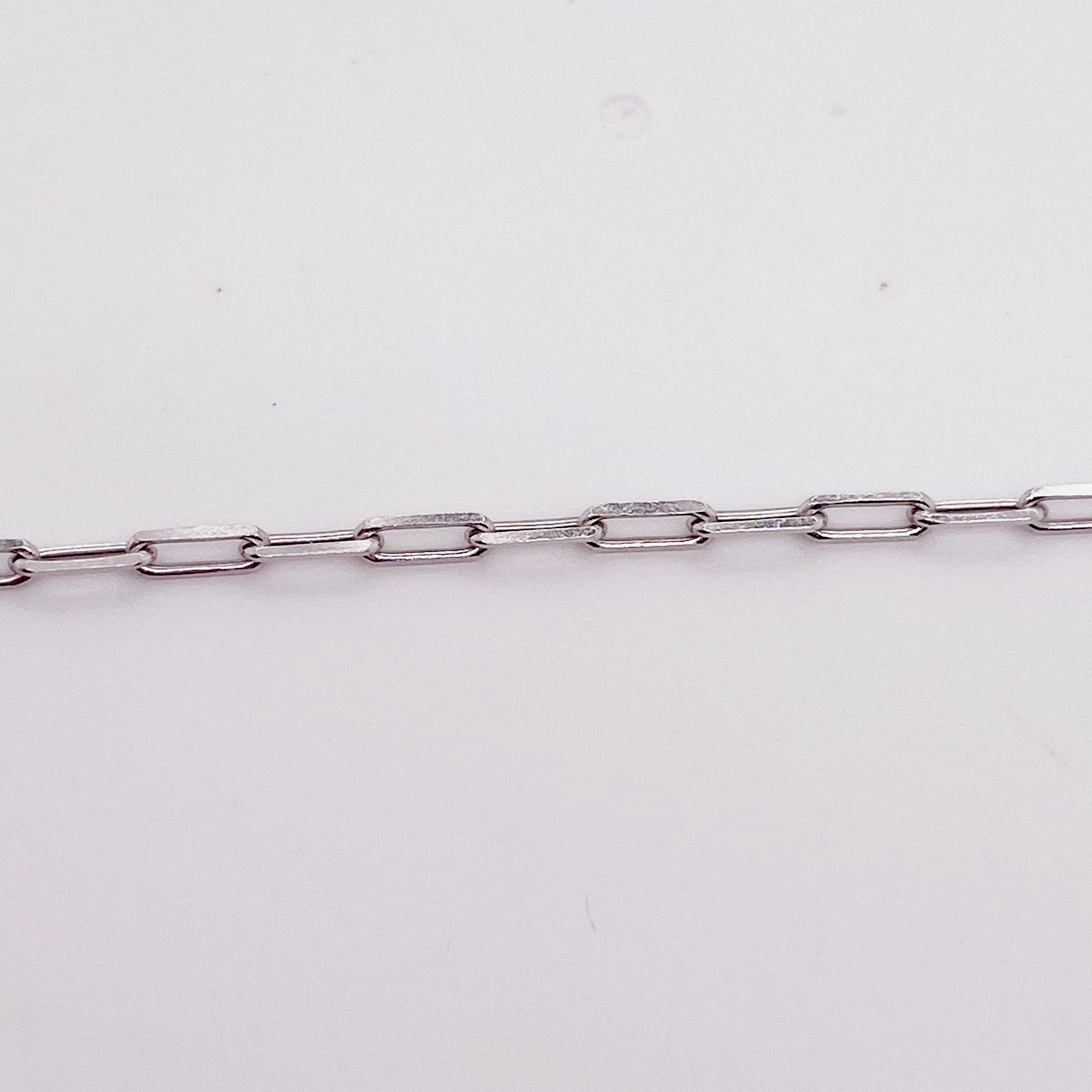mens silver chain types