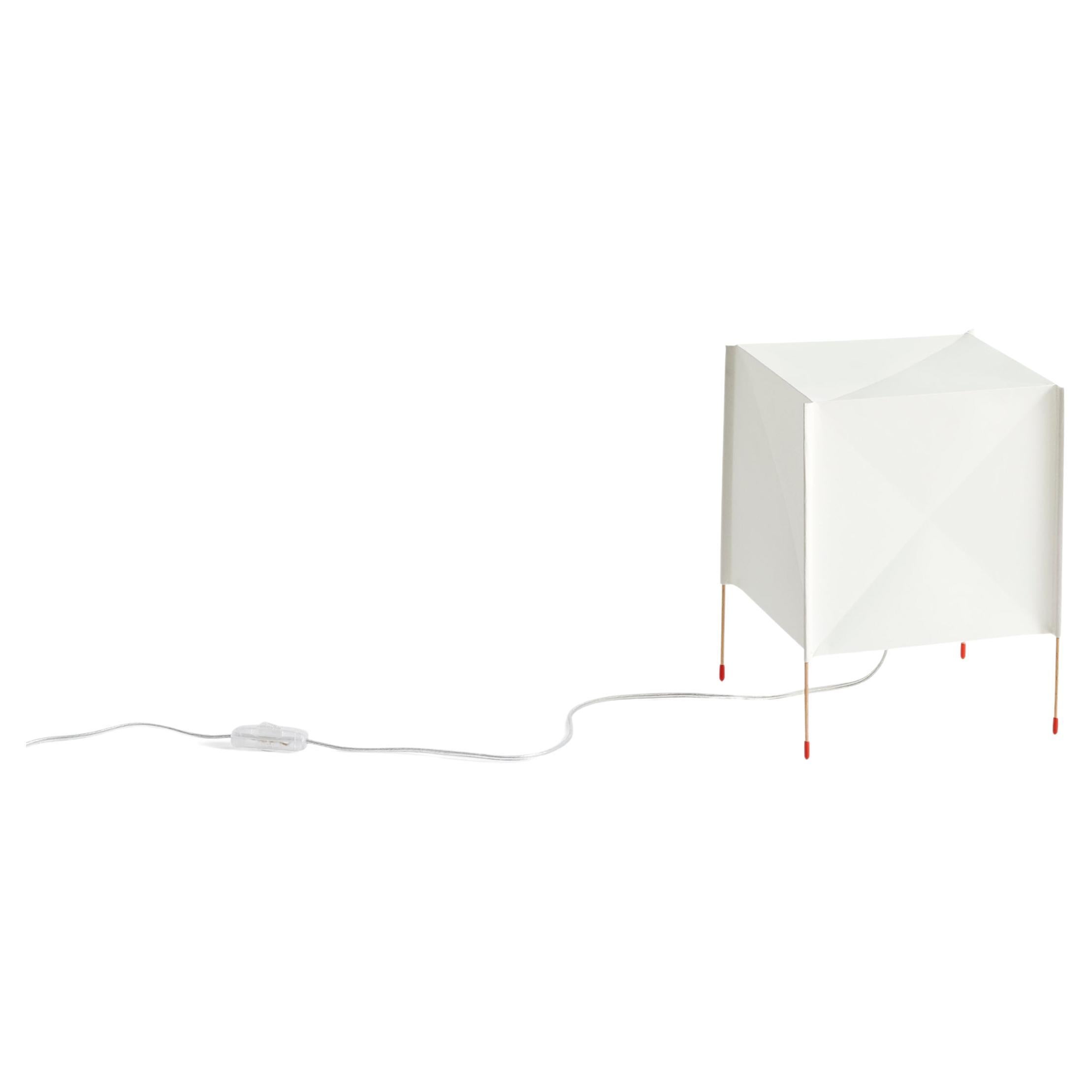 Paper Cube Table Lamp - Ecopet Paper - by Bertjan Pot for Hay For Sale