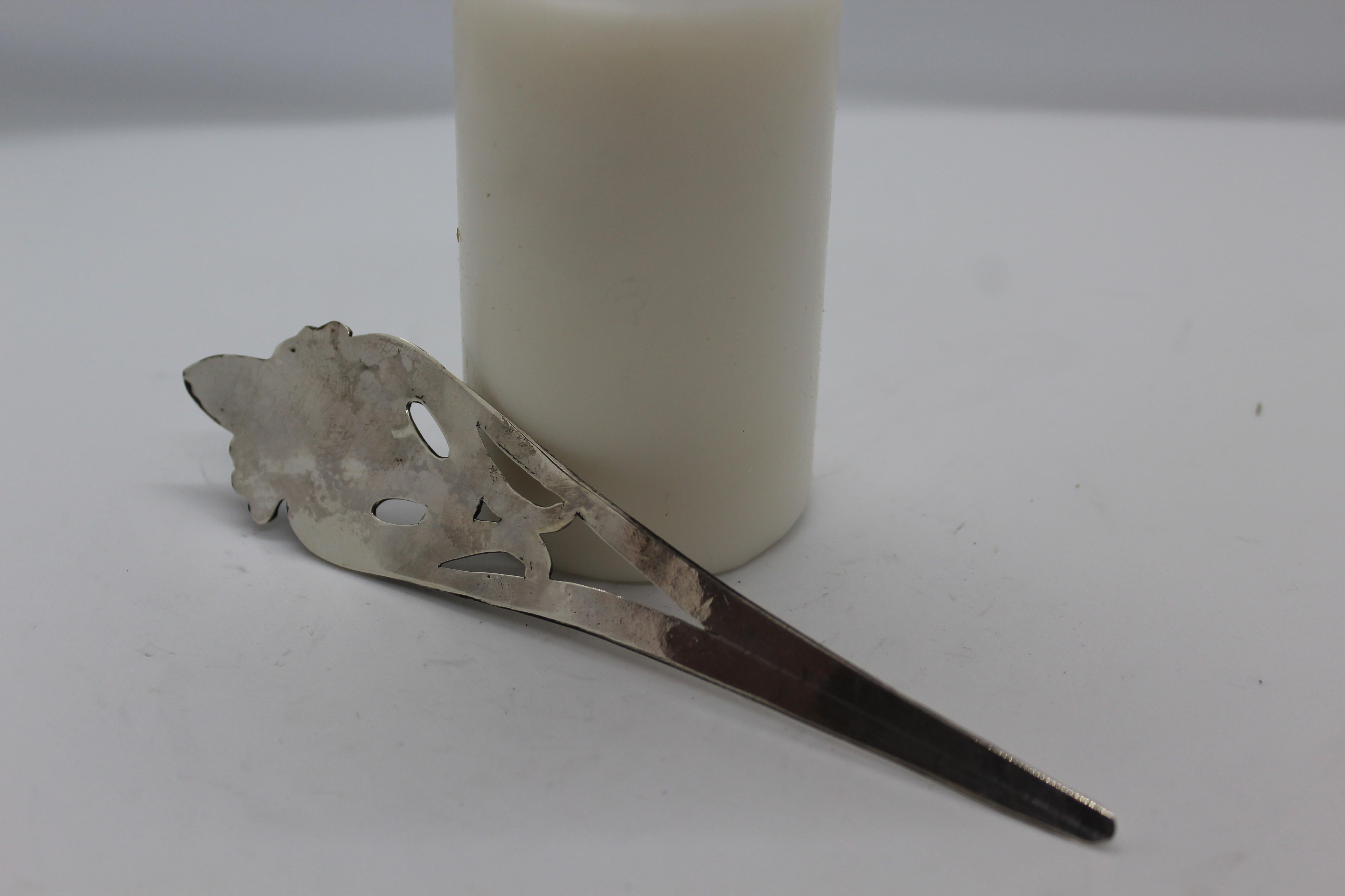 Cortador de Papel, Plata de Ley, Bonito Diseño, Regalo de Alta Gama  Hecho a mano, Italia en Nuevo estado para la venta en Firenze, IT