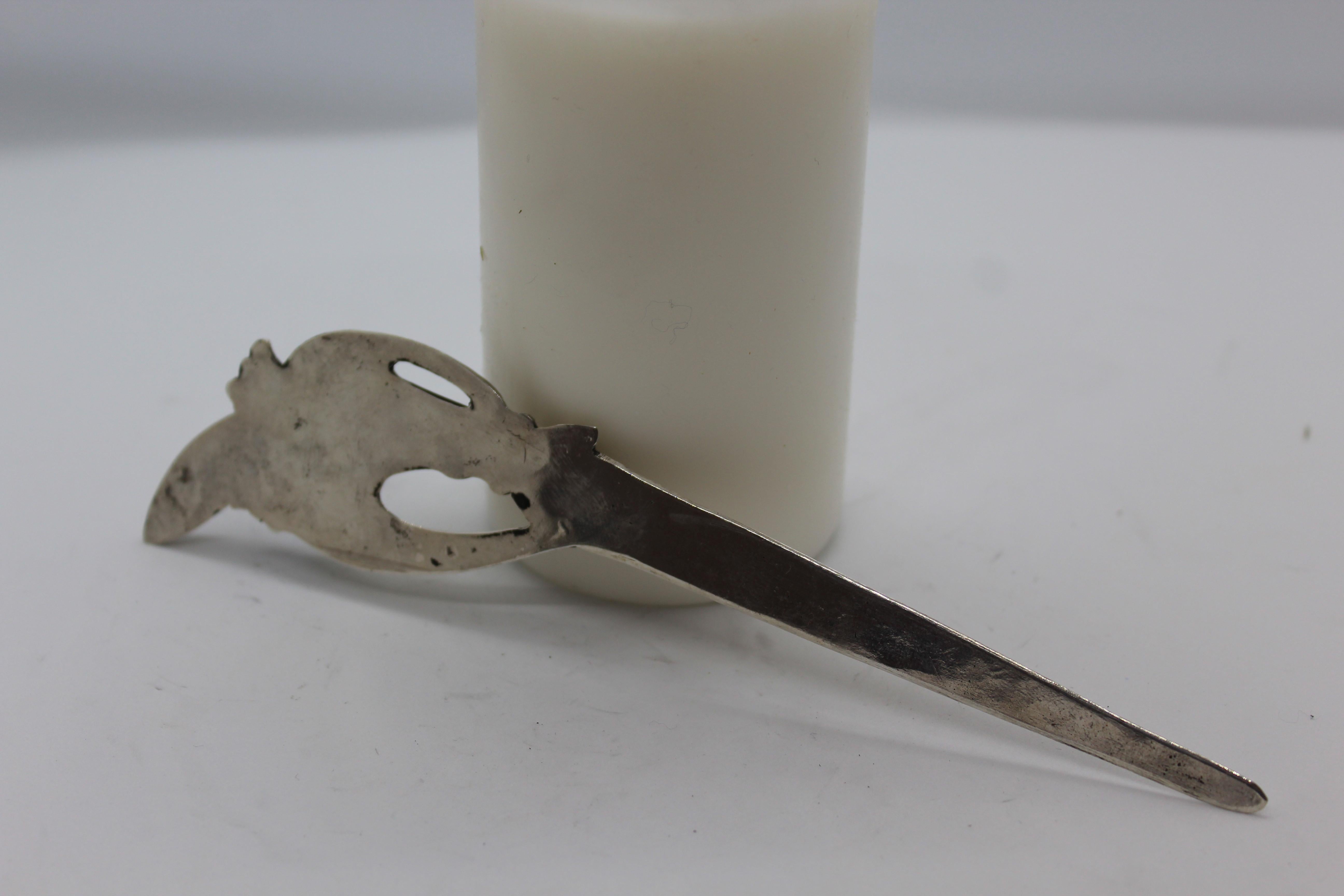 Cortador de Papel, Plata de Ley, Bonito Diseño, Regalo de Alta Gama  Hecho a mano, Italia en venta 3