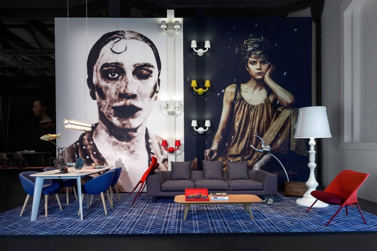 Paper Floor Lamp in White by Studio Job for Moooi For Sale at 1stdibs