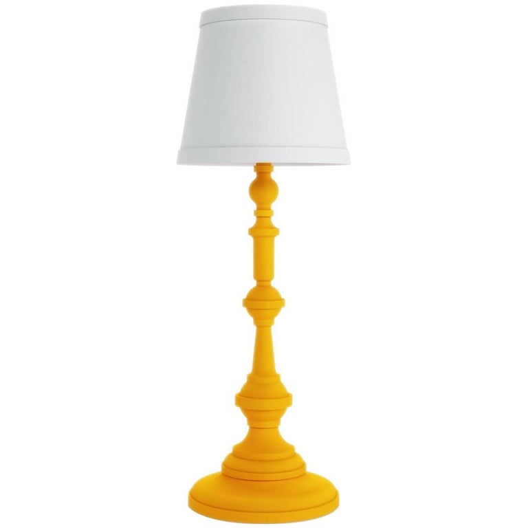 Paper Floor Lamp Patchwork in Various RAL Colors by Studio Job for