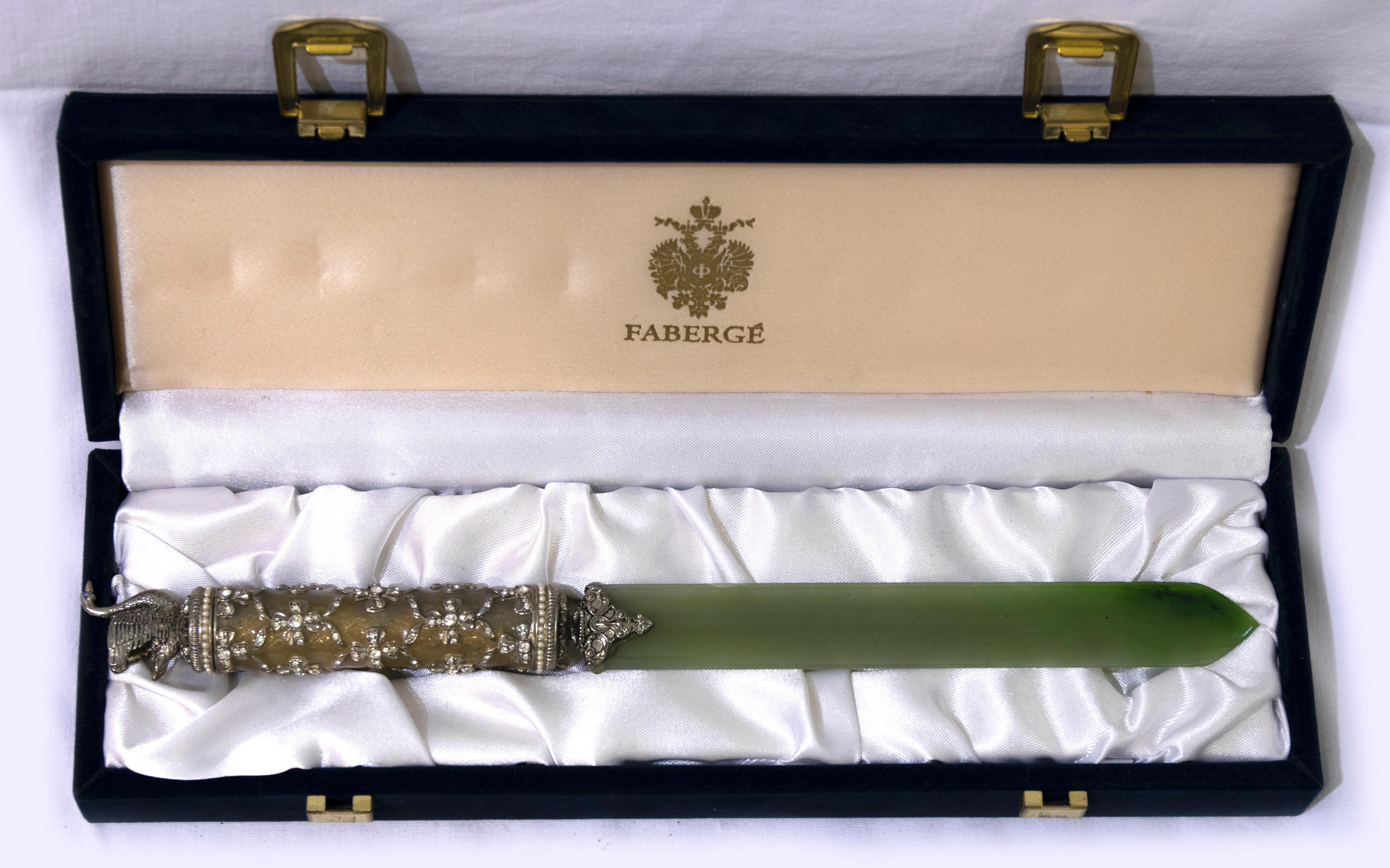 Paper Knife by Fabergè, Early 20th Century In Good Condition For Sale In Roma, IT
