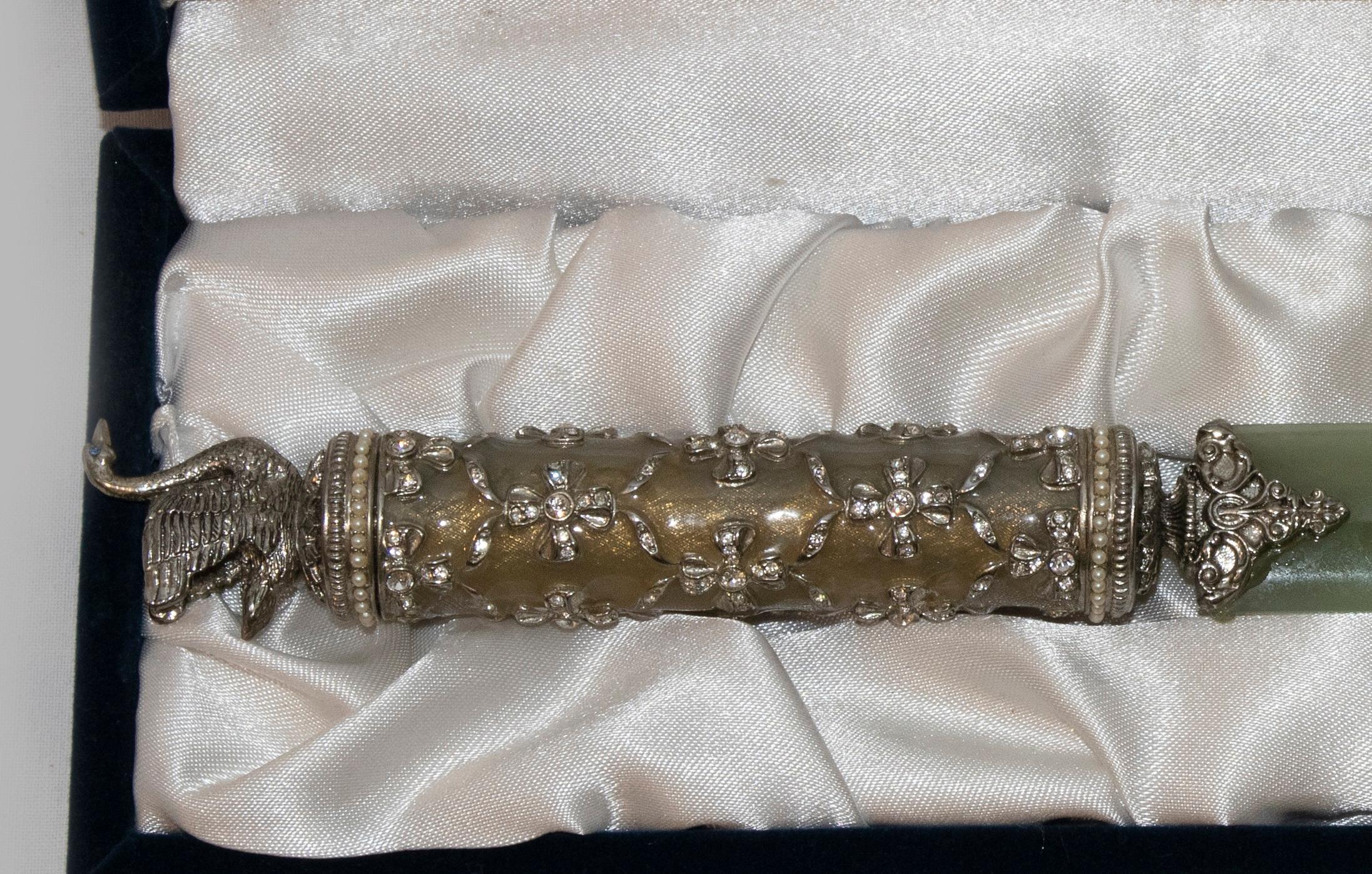 Silver Paper Knife by Fabergè, Early 20th Century For Sale