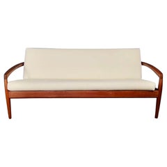 Paper Knife Kai Kristiansen Magnus Olesen 1962 3 Seater Sofa Model 191 Boucle