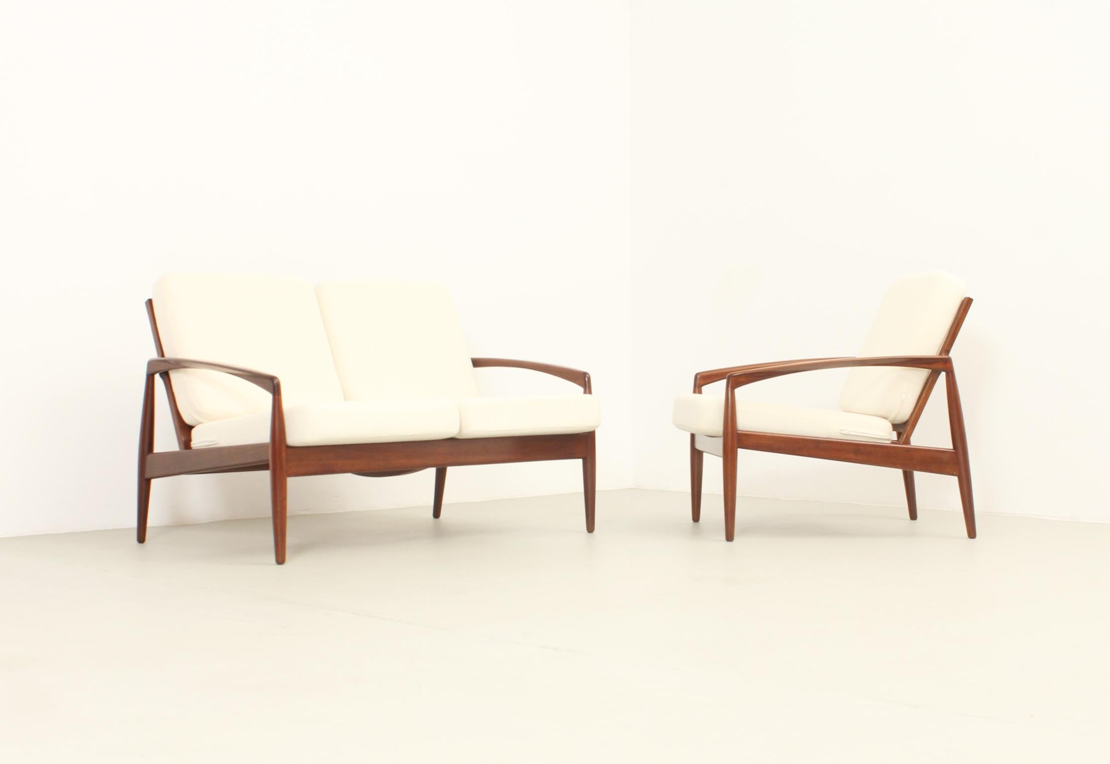 Paper Knife Sofa by Kai Kristiansen for Magnus Olesen, Denmark, 1956 For Sale 2