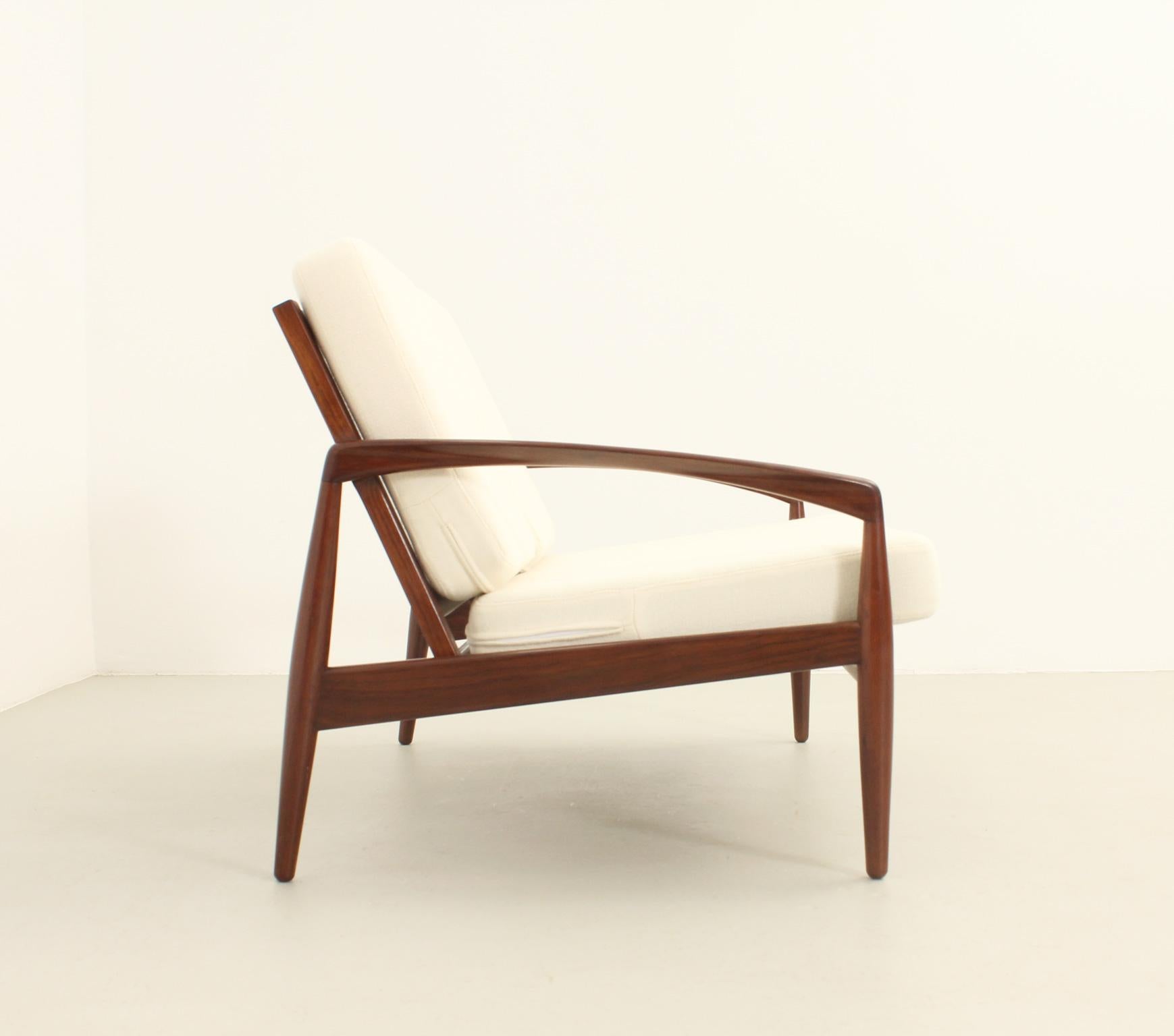 Mid-20th Century Paper Knife Sofa by Kai Kristiansen for Magnus Olesen, Denmark, 1956 For Sale