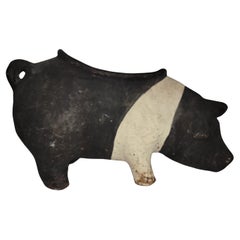 Paper Mache Pig Candy Container