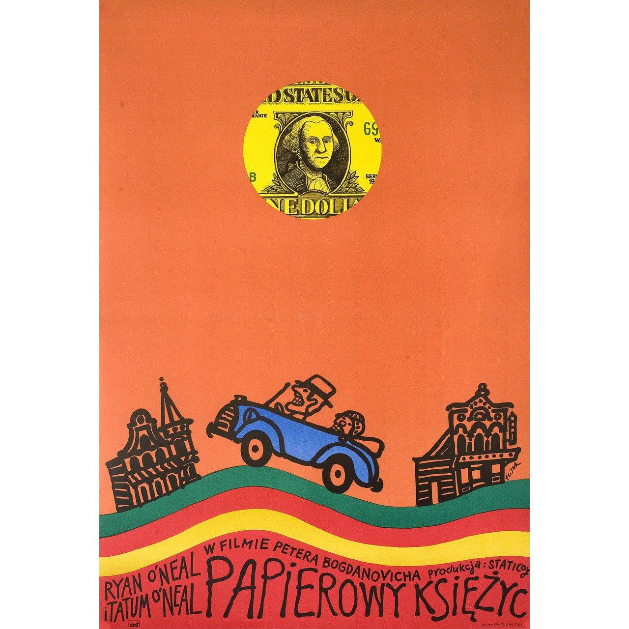Original 1975 Polish A1 poster by Jerzy Flisak for. Fine condition, folded. Many original posters were issued folded or were subsequently folded. Please note: the size is stated in inches and the actual size can vary by an inch or more.
  