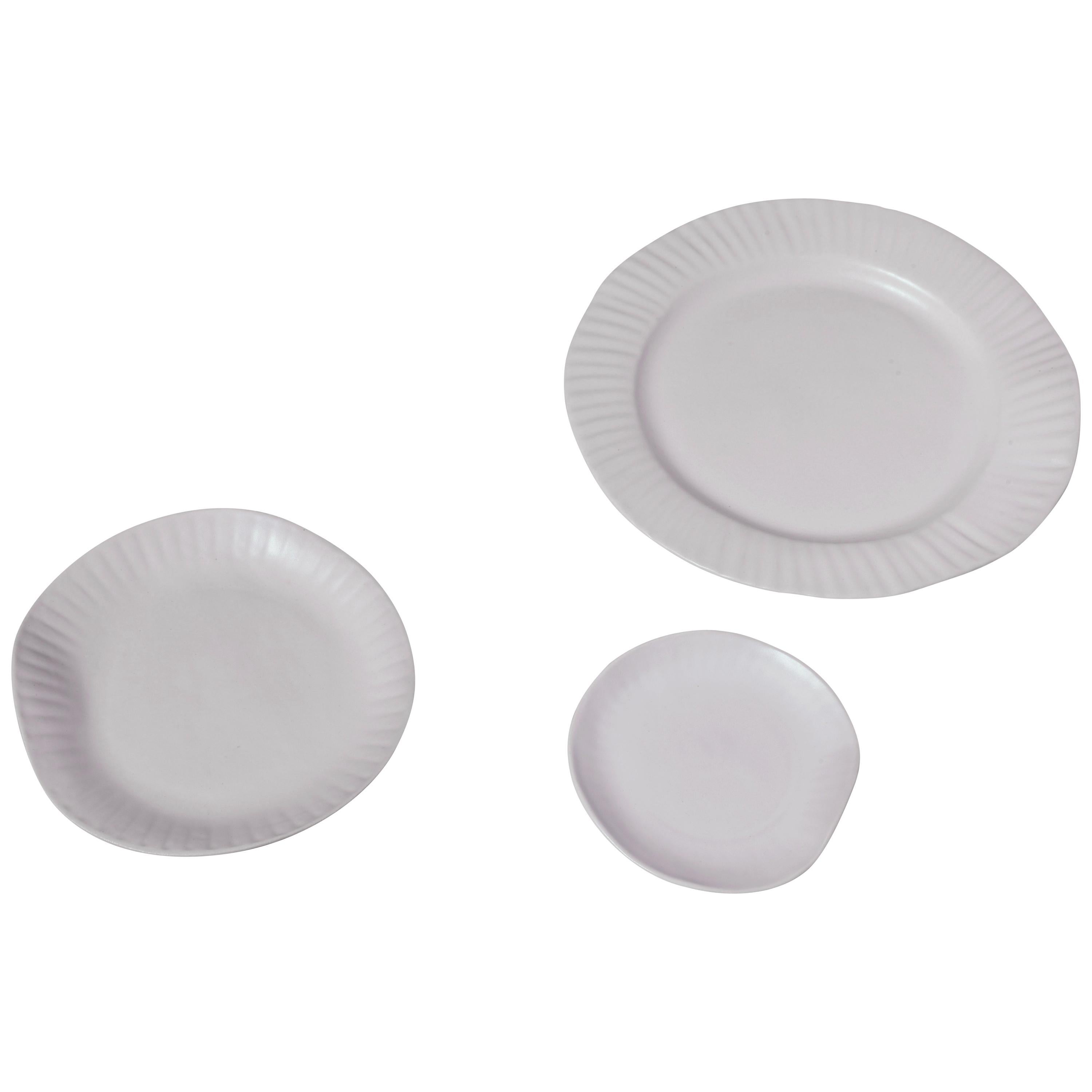 Paper Plate, Set of 18 For Sale