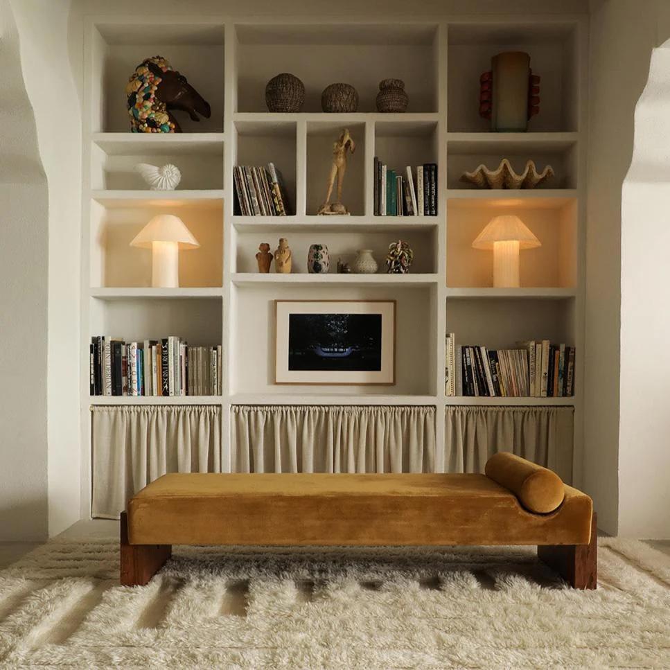 Paper Table Lamp is a delicate lamp made of fibres from mulberry bark, which gives the material an irregular structure. This makes each lamp unique, something that adds to its character and personality. Paper Table Lamp can be placed in many