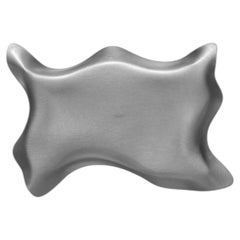 Post-Modern Paper Tray by Six Dots Design, Raw Aluminum, UK Made