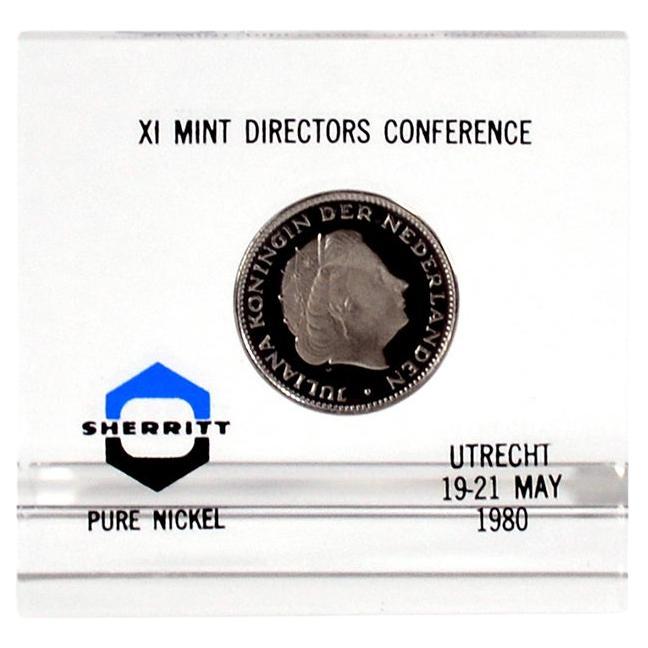 Papiergewicht der Mint Directors Conference 1980 im Angebot