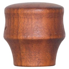 1960s Paper Weight in Teak Wood Modern Denmark