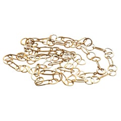 Rossella Ugolini Unisex 18K Yellow Gold Chain Necklace