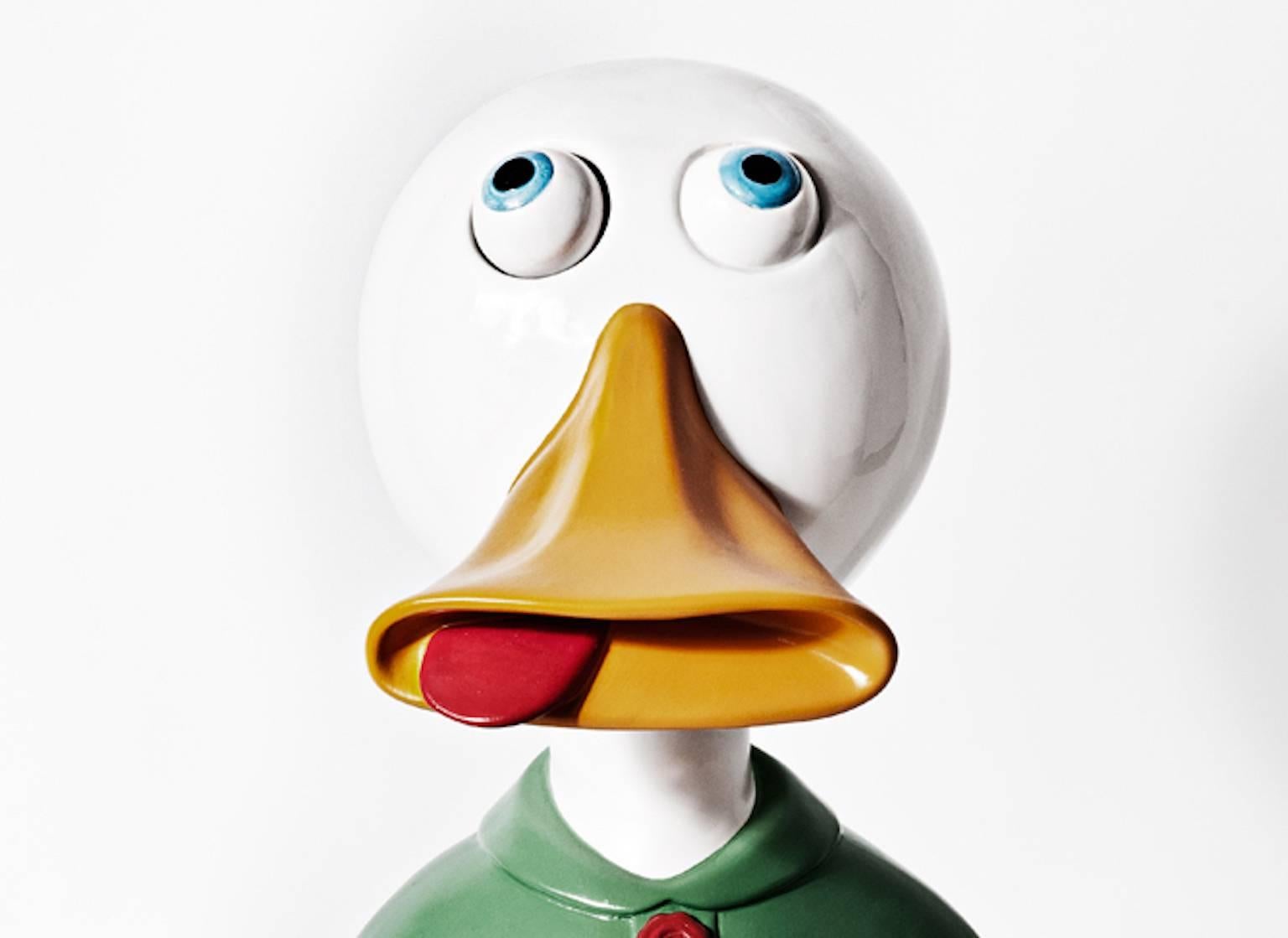 Scultura in ceramica modello Paperocchio parte della collezione 'Pop Will Eat Himself' disegnata da Massimo Giacon e prodotta da Superego Editions. Edizione limitata di 50 copie. Firmato e numerato.

Biografia
Massimo Giacon è nato a Padova nel