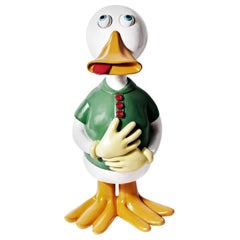 Paperocchio Ceramic Sculpture by Massimo Giacon for Superego Editions, Italy