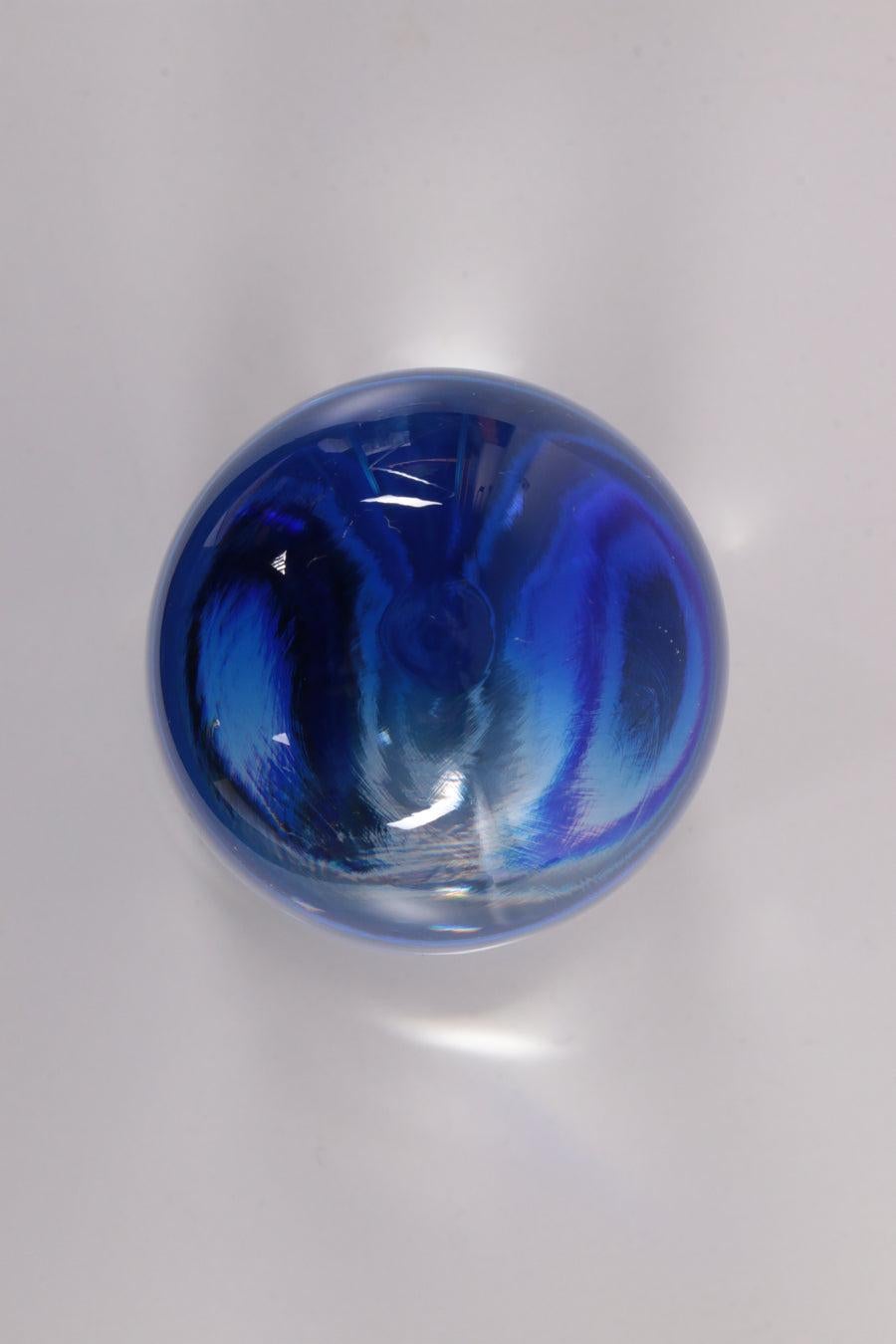Paperweight Marked in Blue with W. Hessen O.Horn

A paperweight is an object that can be placed on a desk on top of papers to prevent them from blowing away. This goes back a long way, in Egypt they already used paperweight.

The word comes from
