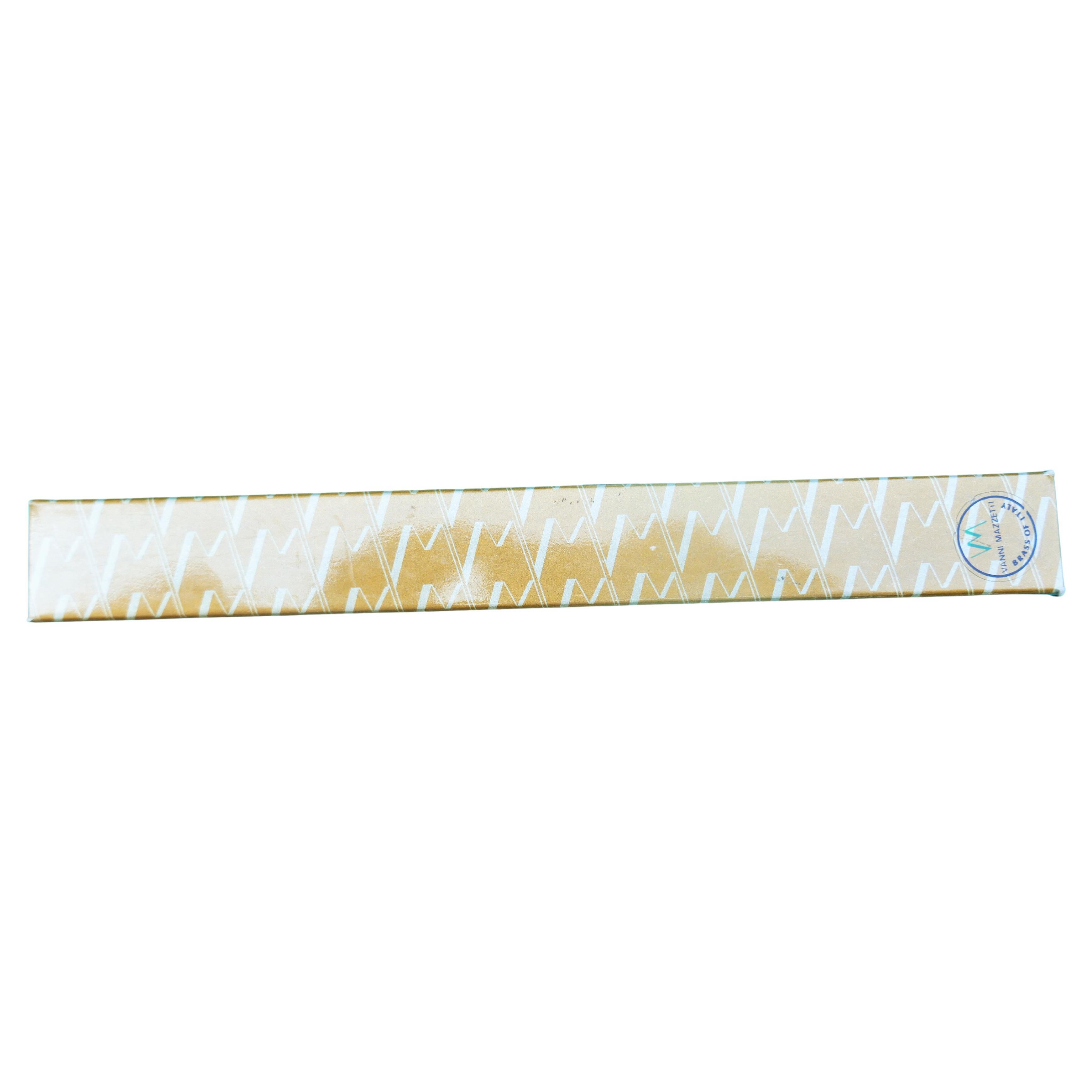 Briefbeschwerer, Lineal mit Stift von Vanni Mazzetti im Angebot 1