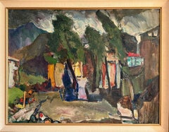 Papian Anatoli - Huile originale sur toile 1994