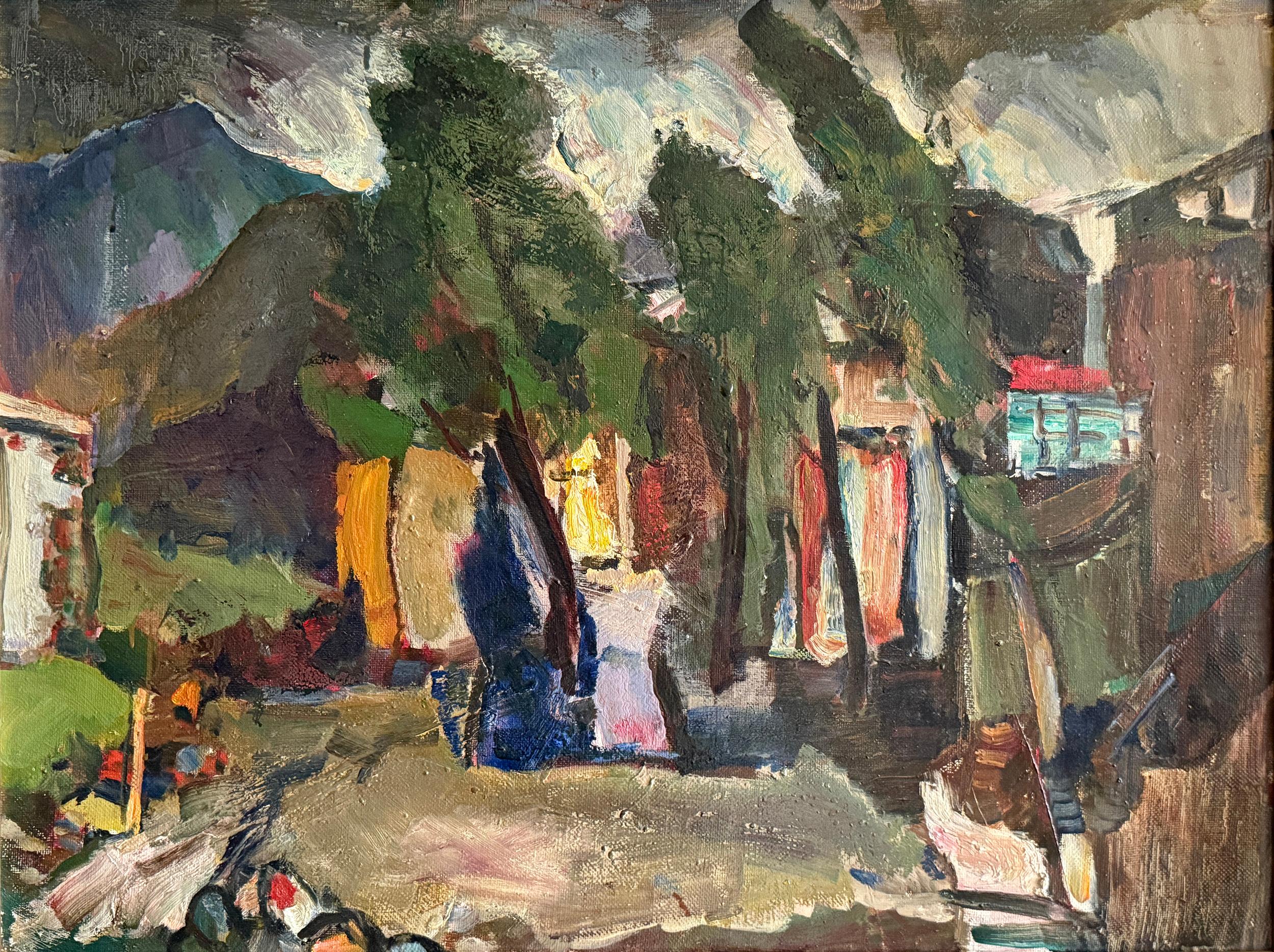 Papian Anatoli - Original Öl auf Leinwand 1994 (Armenisch) im Angebot