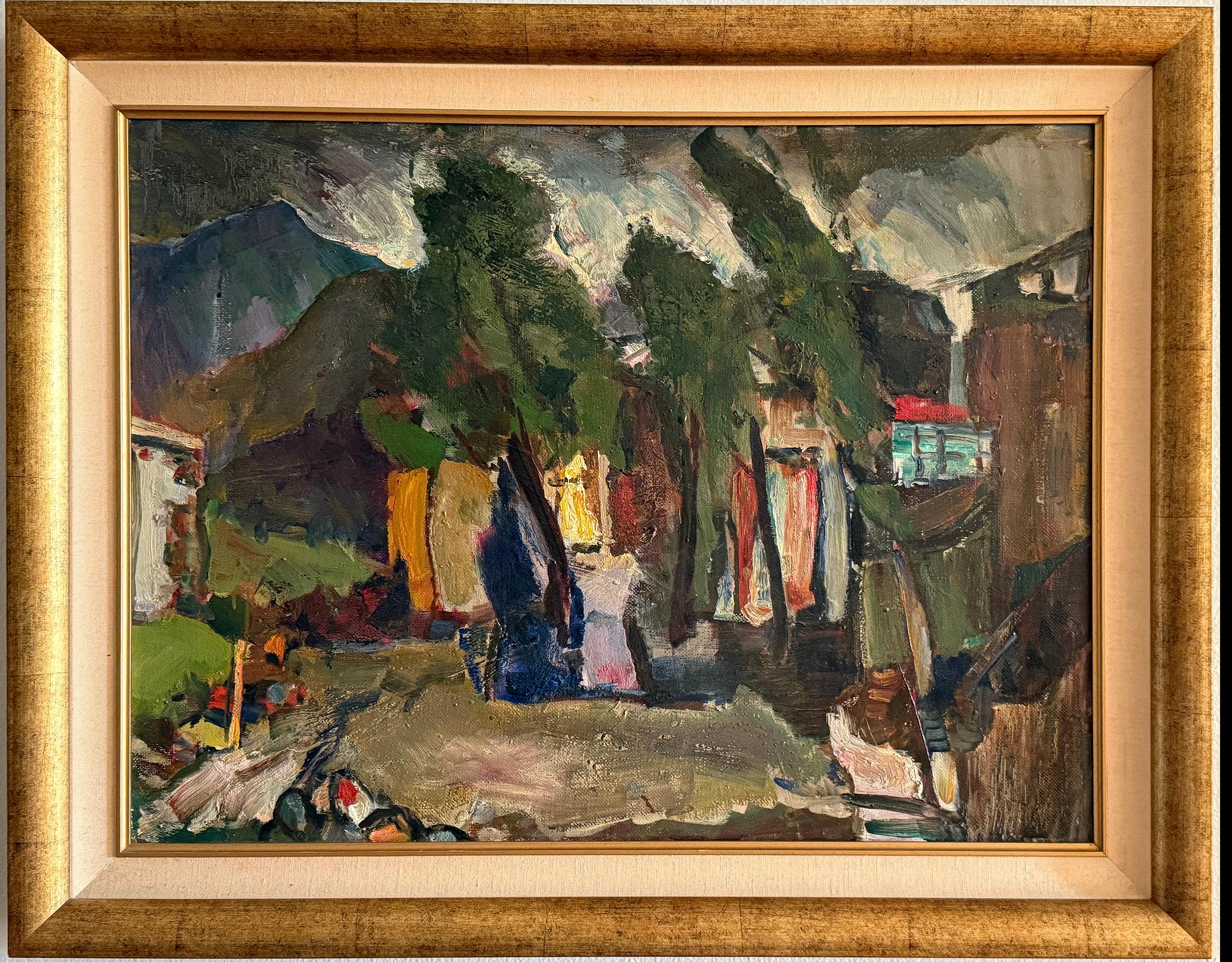 Papian Anatoli - Original Öl auf Leinwand 1994 (Ende des 20. Jahrhunderts) im Angebot