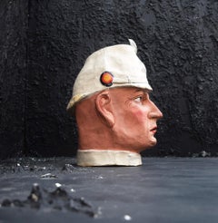 Papier Mâché German Theatre Head