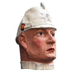 Papier Mâché German Theatre Head