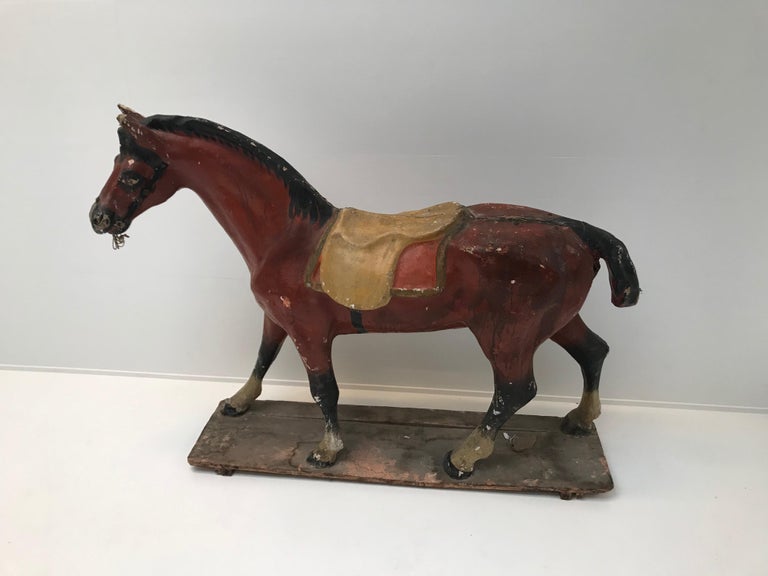 Papier Mâché Horse For Sale at 1stDibs